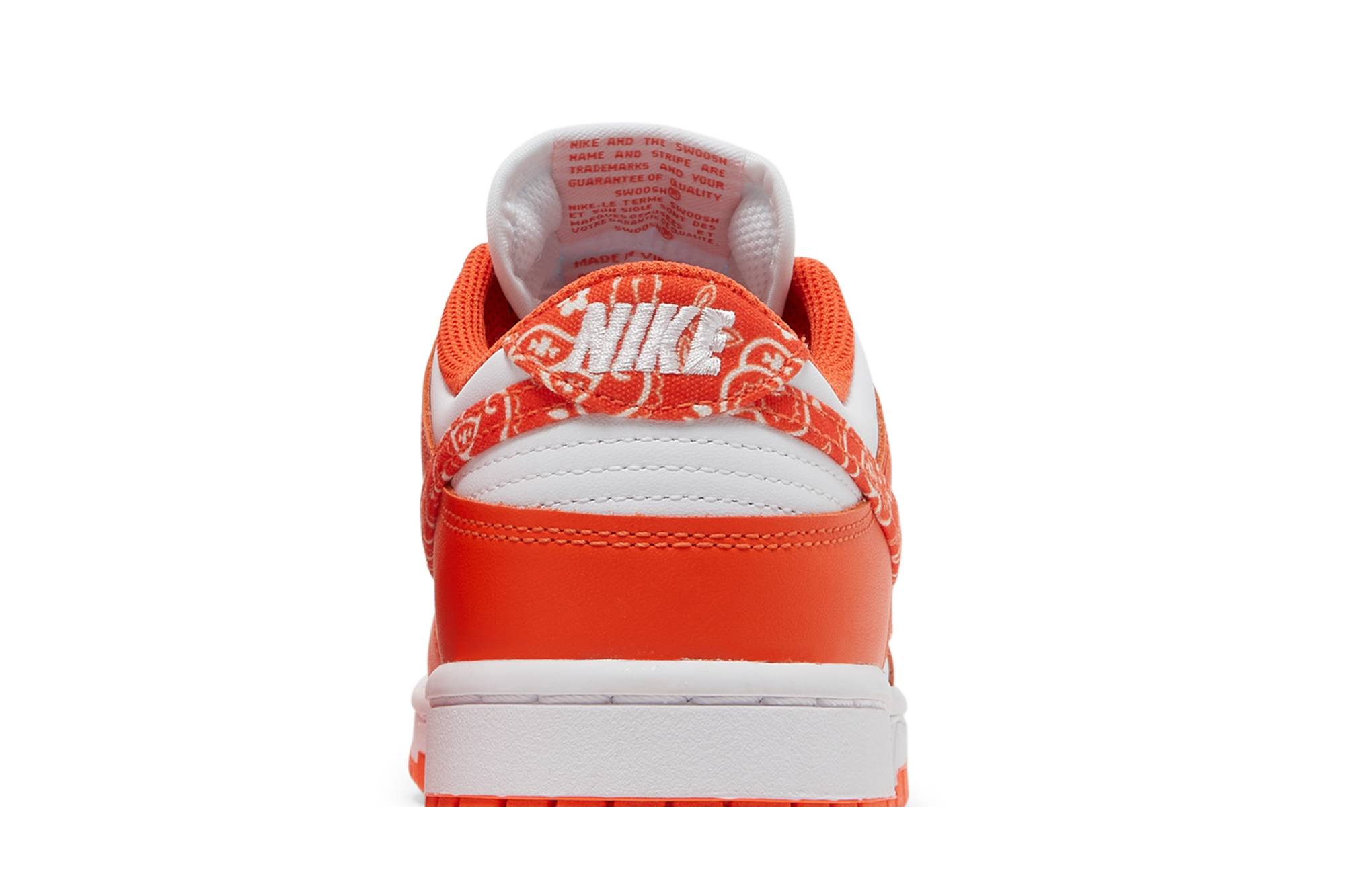 Nike Dunk Low ‘Orange Paisley’ DH4401-103 Domahi store
