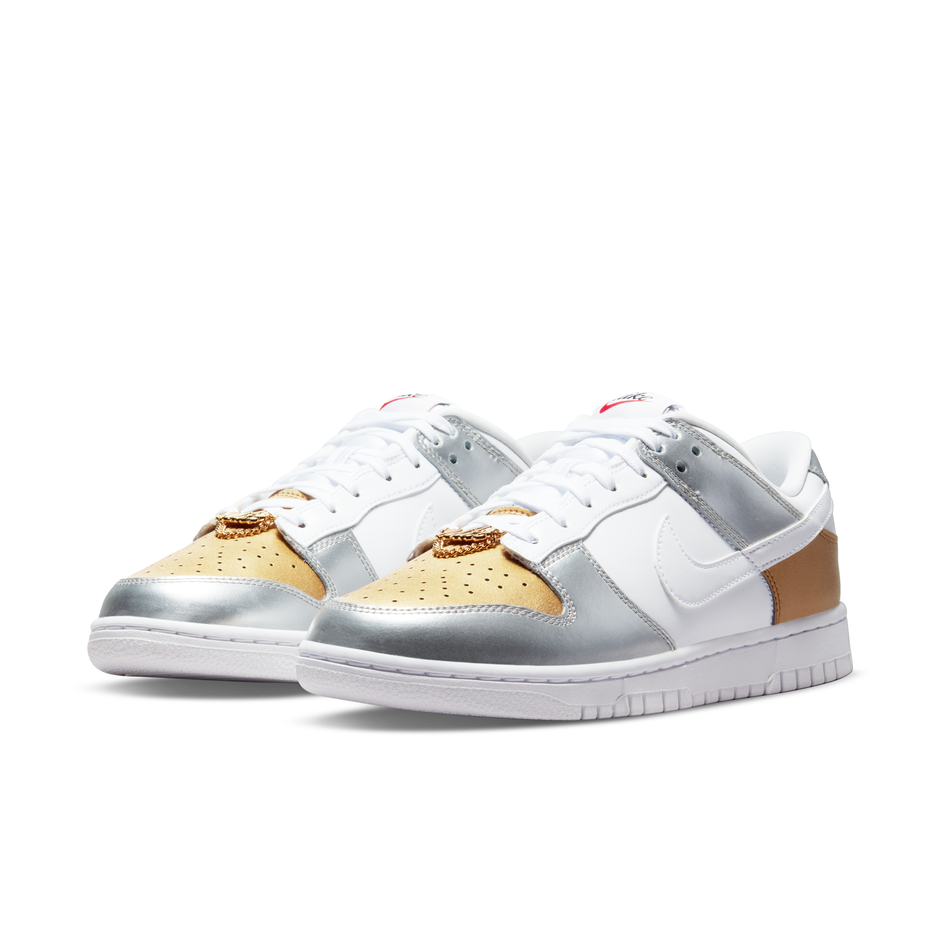 Nike Dunk Low SE ‘White Metallic Gold Silver’ DH4403-700 Domahi store