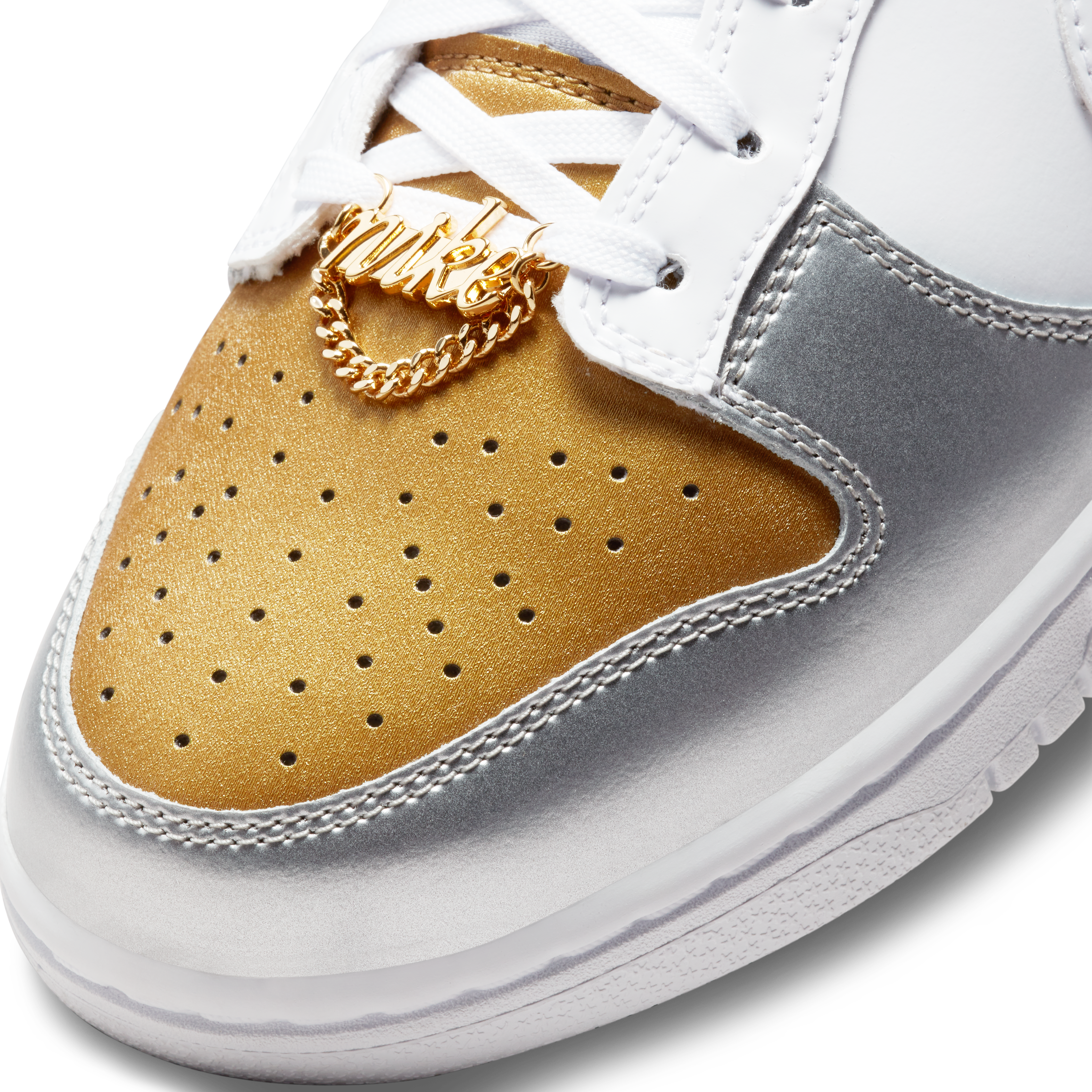 Nike Dunk Low SE ‘White Metallic Gold Silver’ DH4403-700 Domahi store