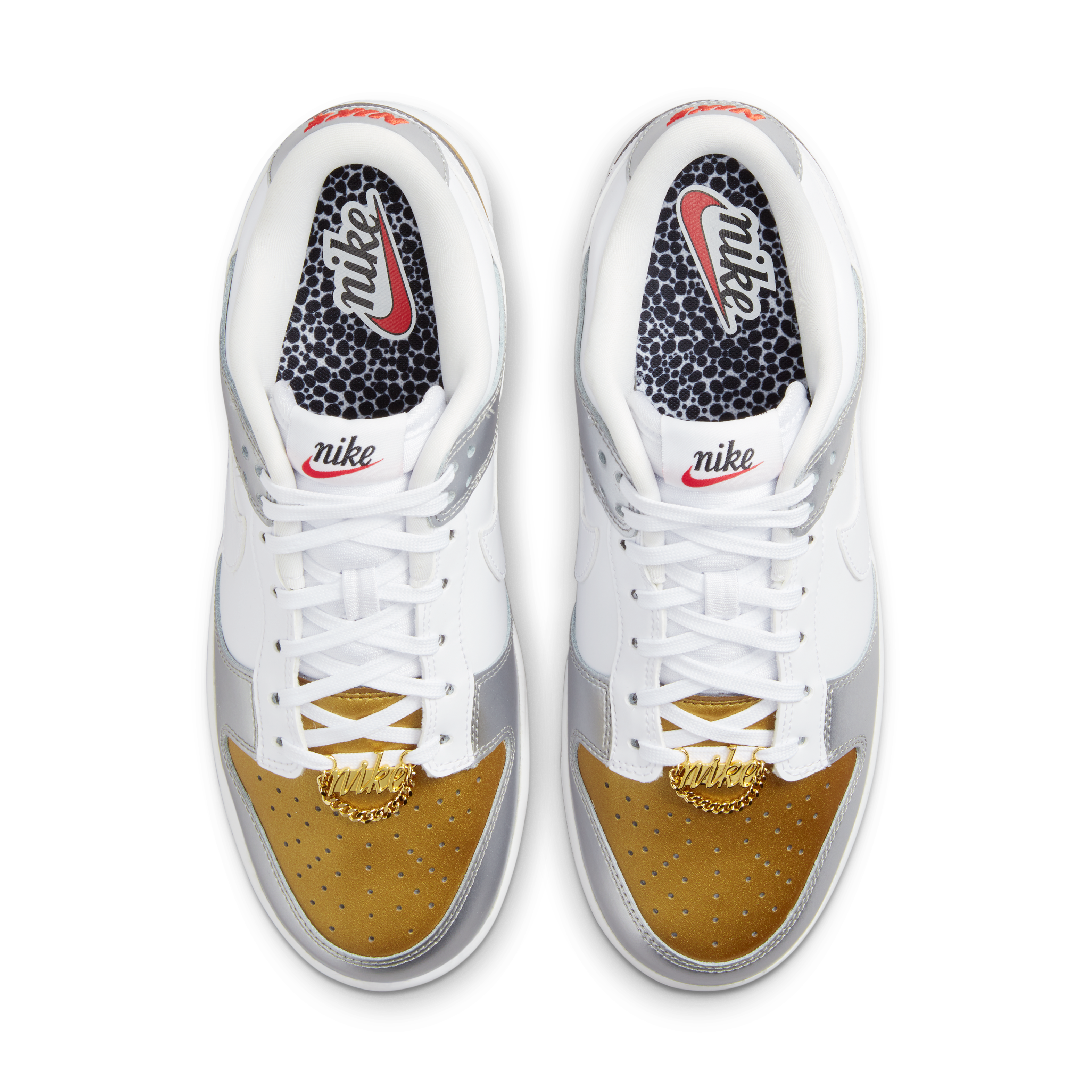 Nike Dunk Low SE ‘White Metallic Gold Silver’ DH4403-700 Domahi store