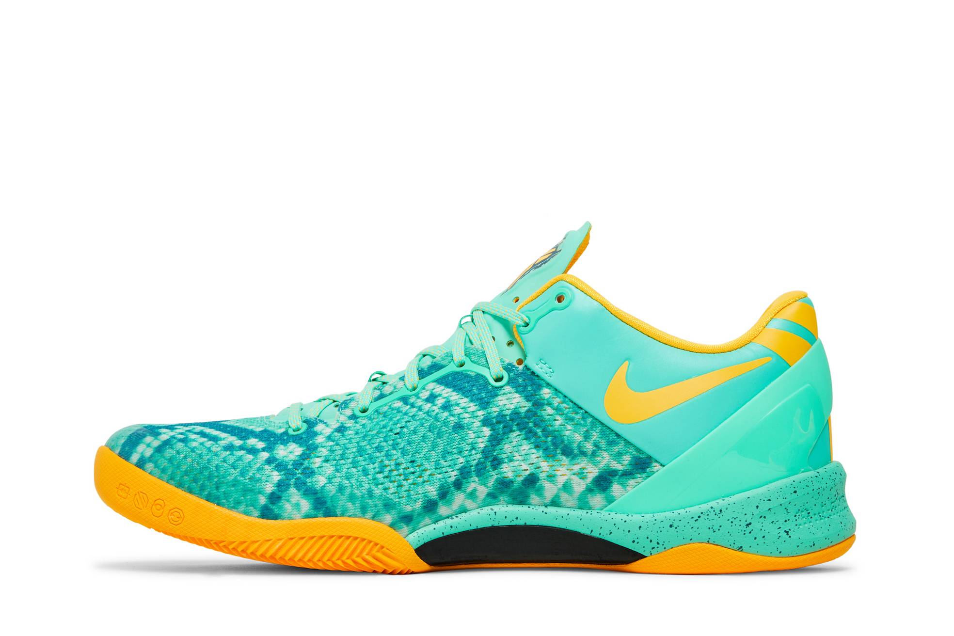 Nike Kobe 8 System Green Glow Laser Orange 555035-304 Domahi store