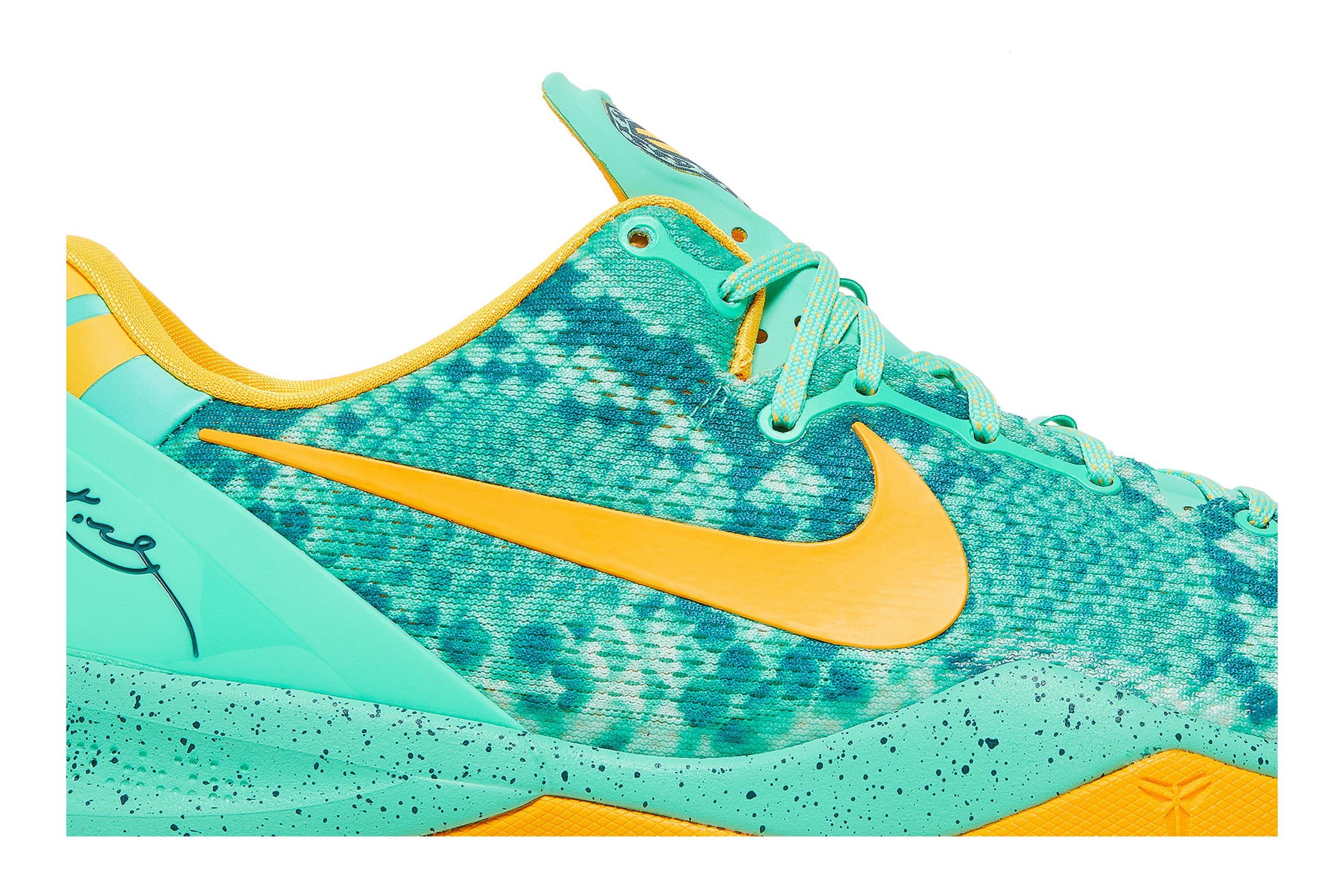 Nike Kobe 8 System Green Glow Laser Orange 555035-304 Domahi store