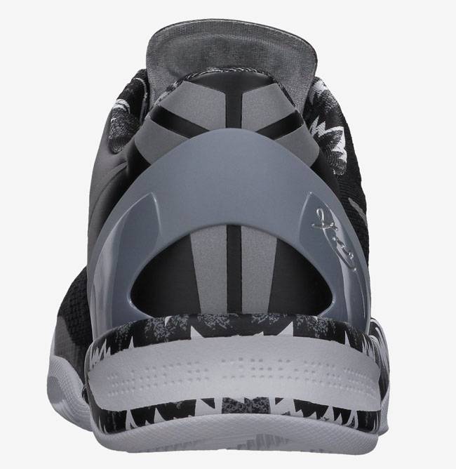 Nike Kobe 8 System Philippines Black Silver 613959-001 Domahi store