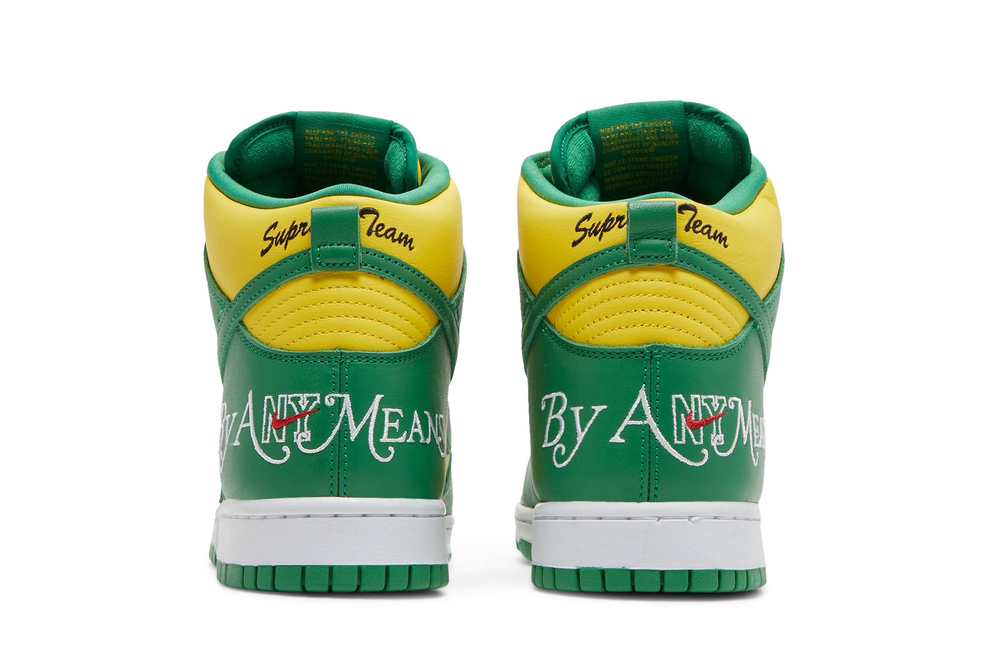 Nike SB Dunk Highx Supreme ‘By Any Means Brazil’ DN3741-700 Domahi store