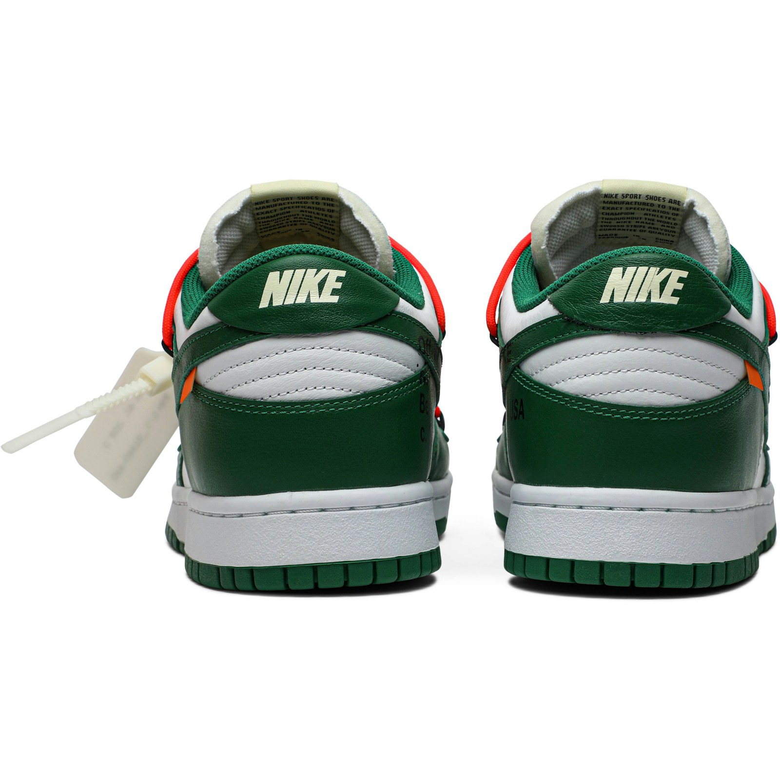 Off-White x Nike Dunk Low ‘Pine Green’ CT0856-100 Domahi Store