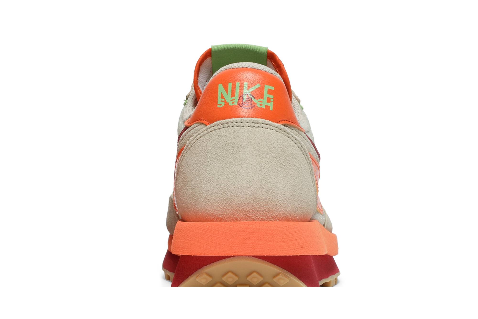 sacai x CLOT x Nike LDWaffle ‘Net Orange Blaze’ DH1347-100 Domahi store
