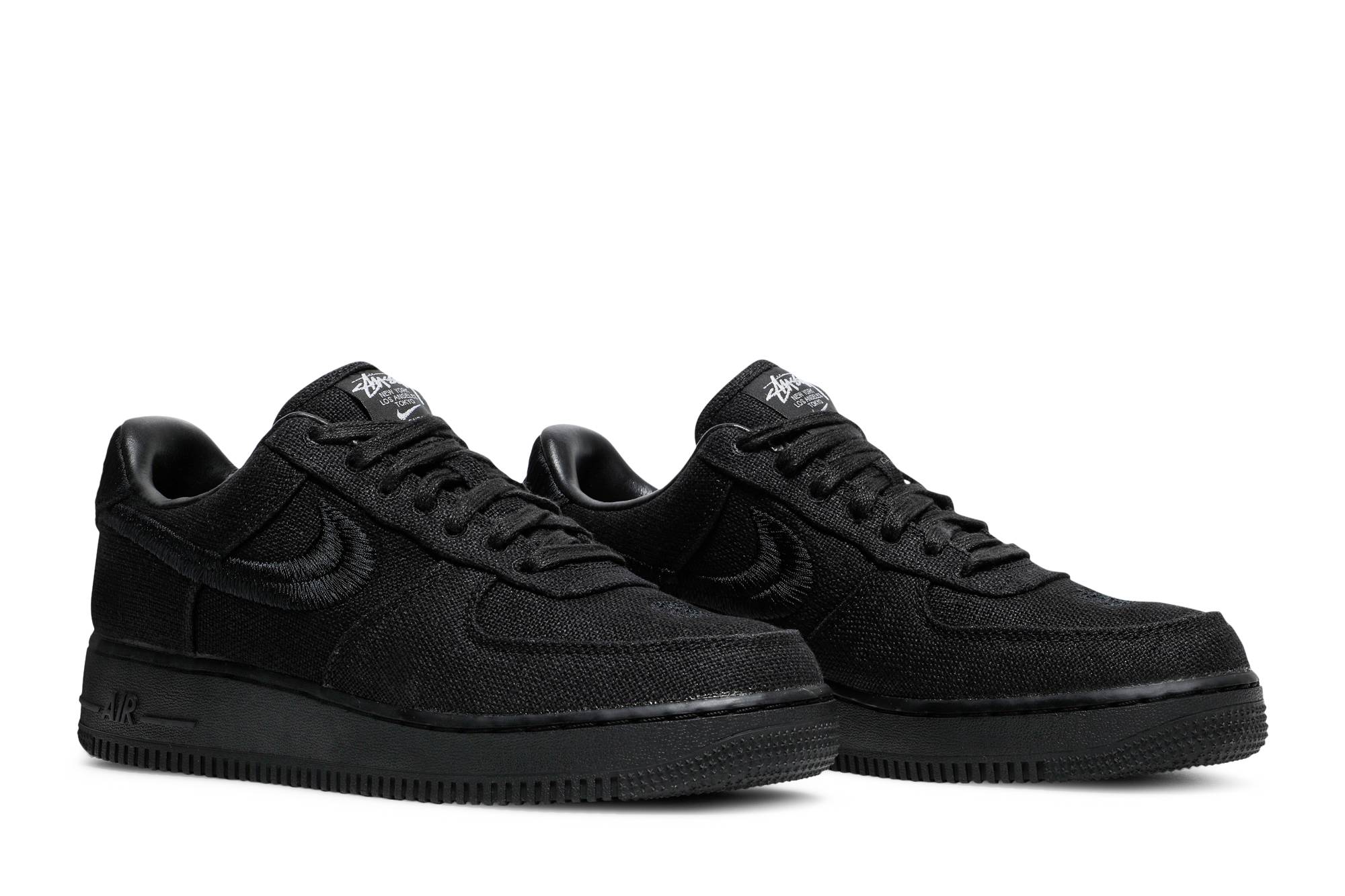 Stussy x Nike Air Force 1 Low ‘Triple Black’ CZ9084-001 Domahi store