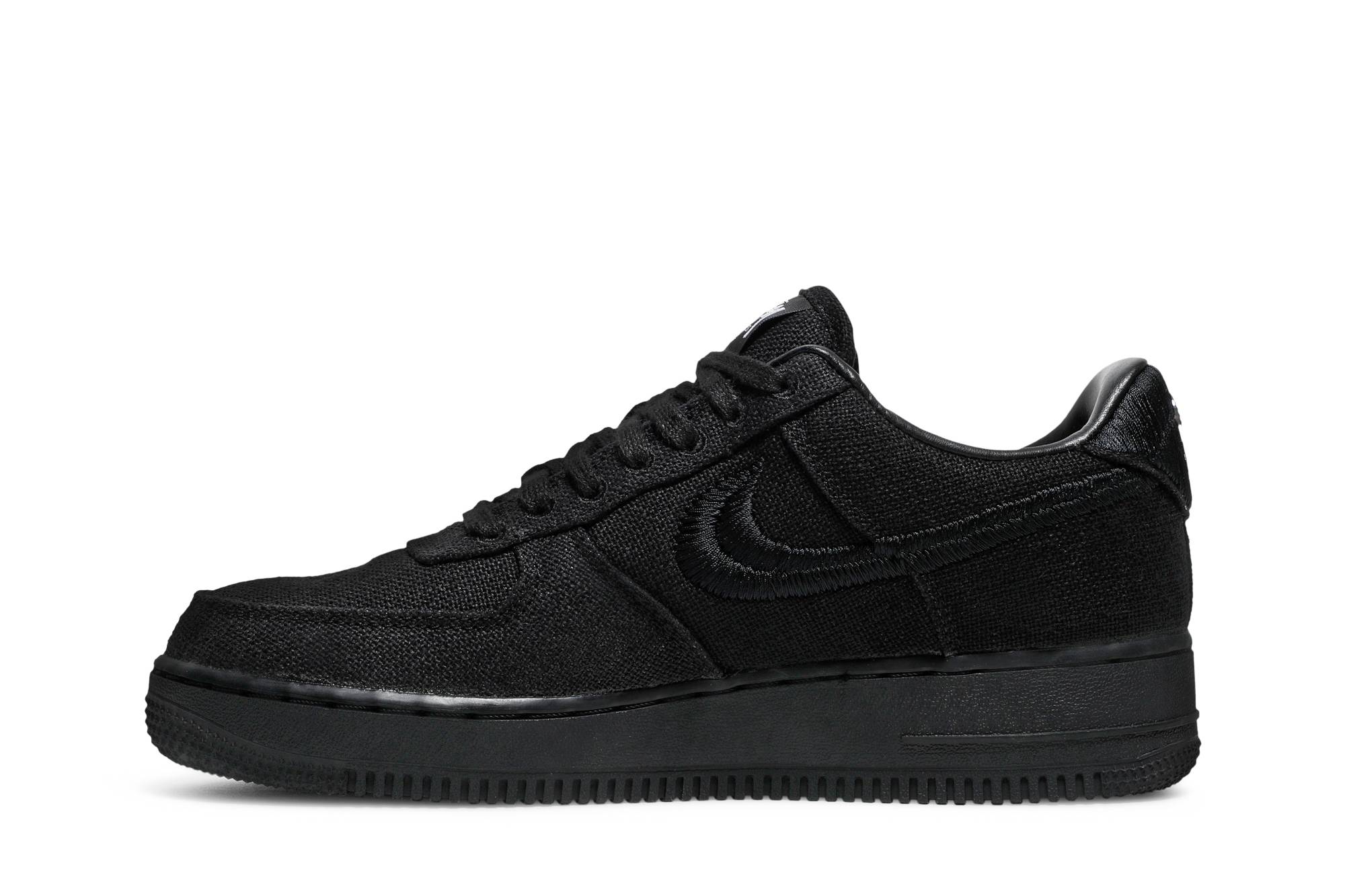 Stussy x Nike Air Force 1 Low ‘Triple Black’ CZ9084-001 Domahi store