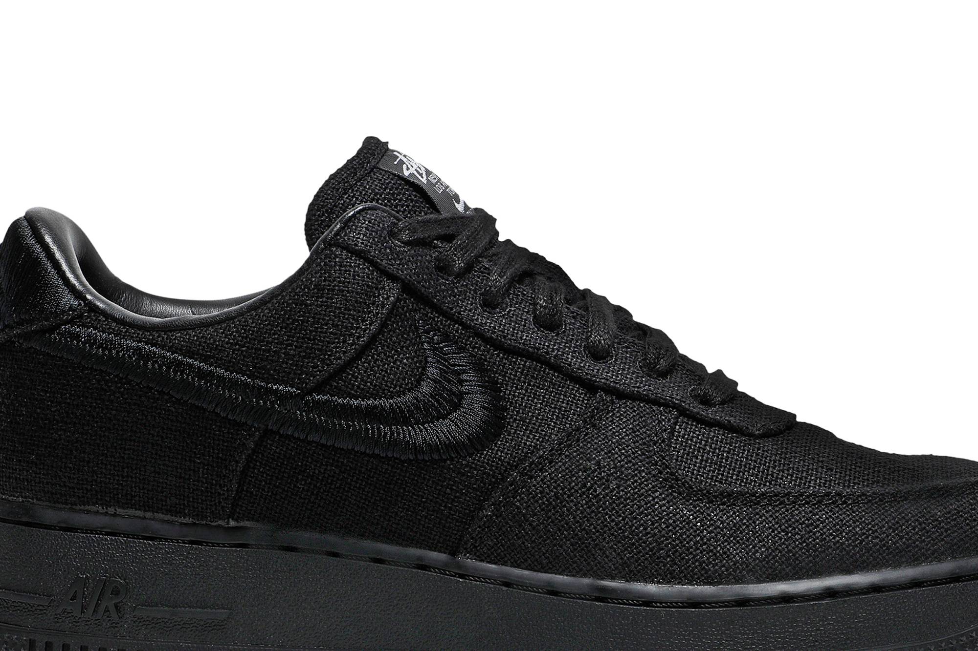 Stussy x Nike Air Force 1 Low ‘Triple Black’ CZ9084-001 Domahi store