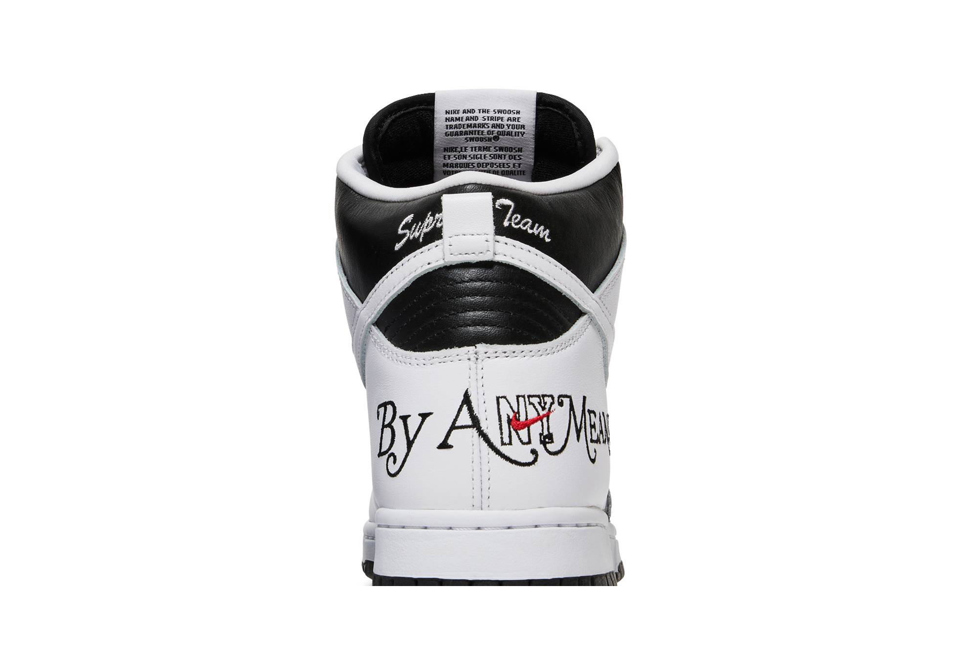 Supreme x Nike SB Dunk High ‘By Any Means Black’ DN3741-002 Domahi store