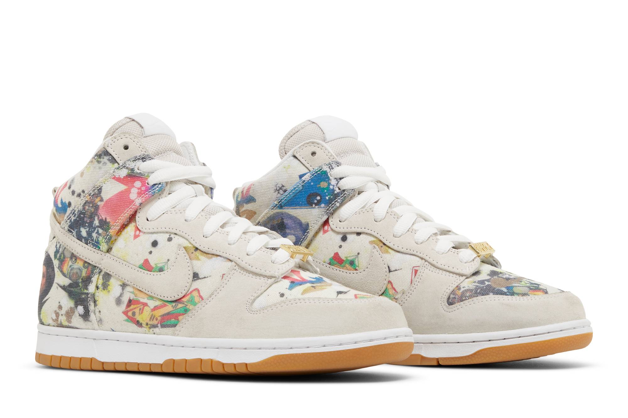 Supreme x Nike SB Dunk High ‘Rammellzee’ FD8779-100 Domahi Store