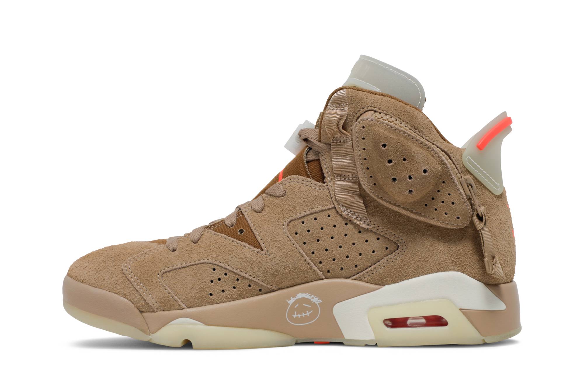 Travis Scott x Air Jordan 6 Retro ‘British Khaki’ DH0690-200 Domahi store