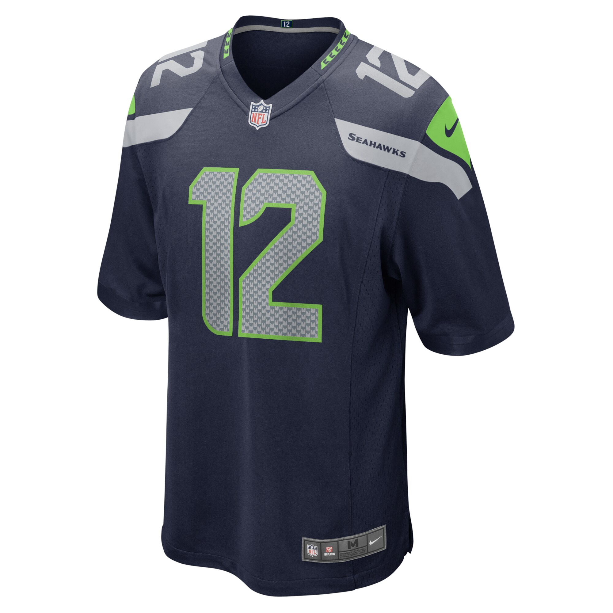 12s Seattle Seahawks Nike Game Team Jersey – College Navy Clowdercats
