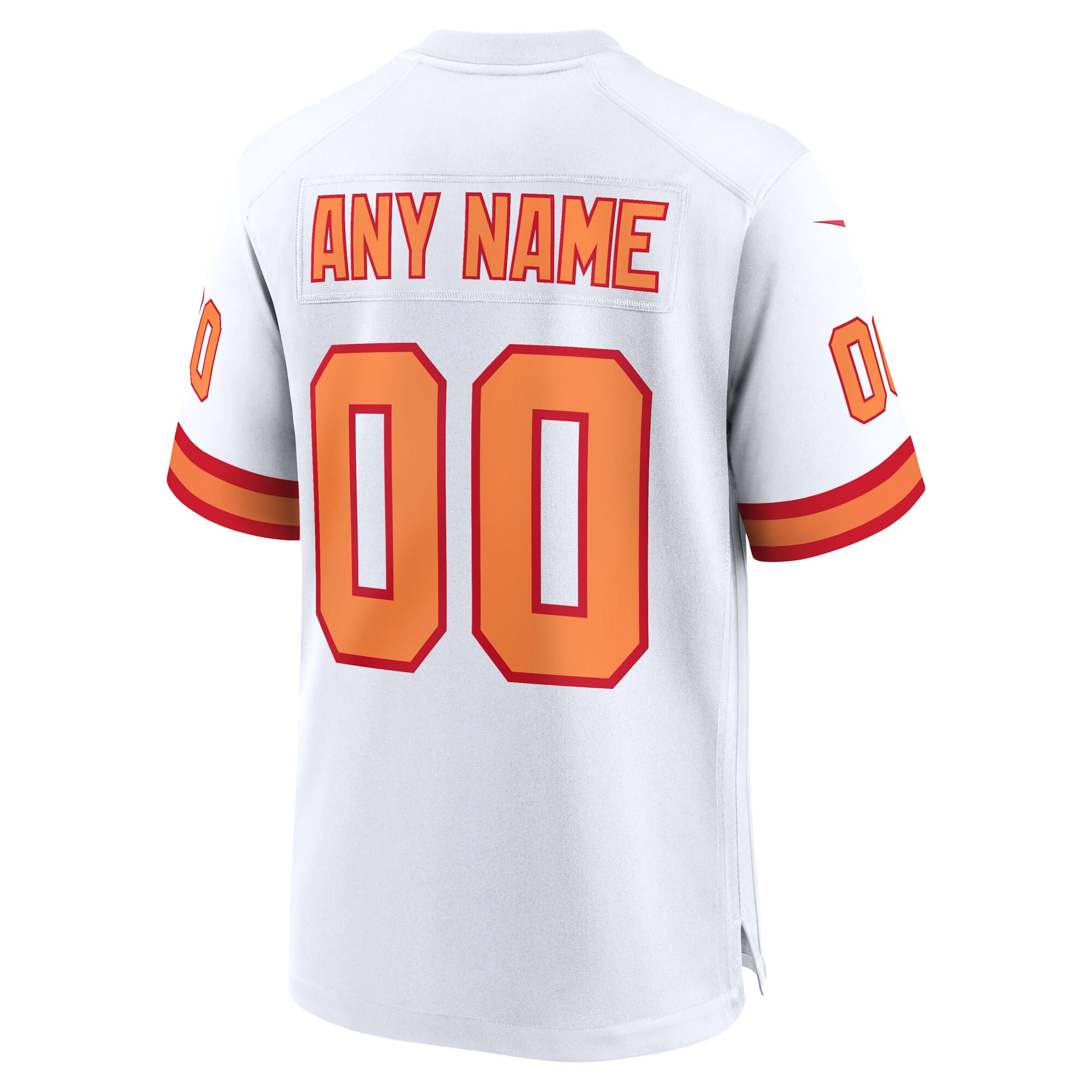 76 Tampa Bay Buccaneers Nike Youth 50th Season Custom Game Jersey – White Clowdercats