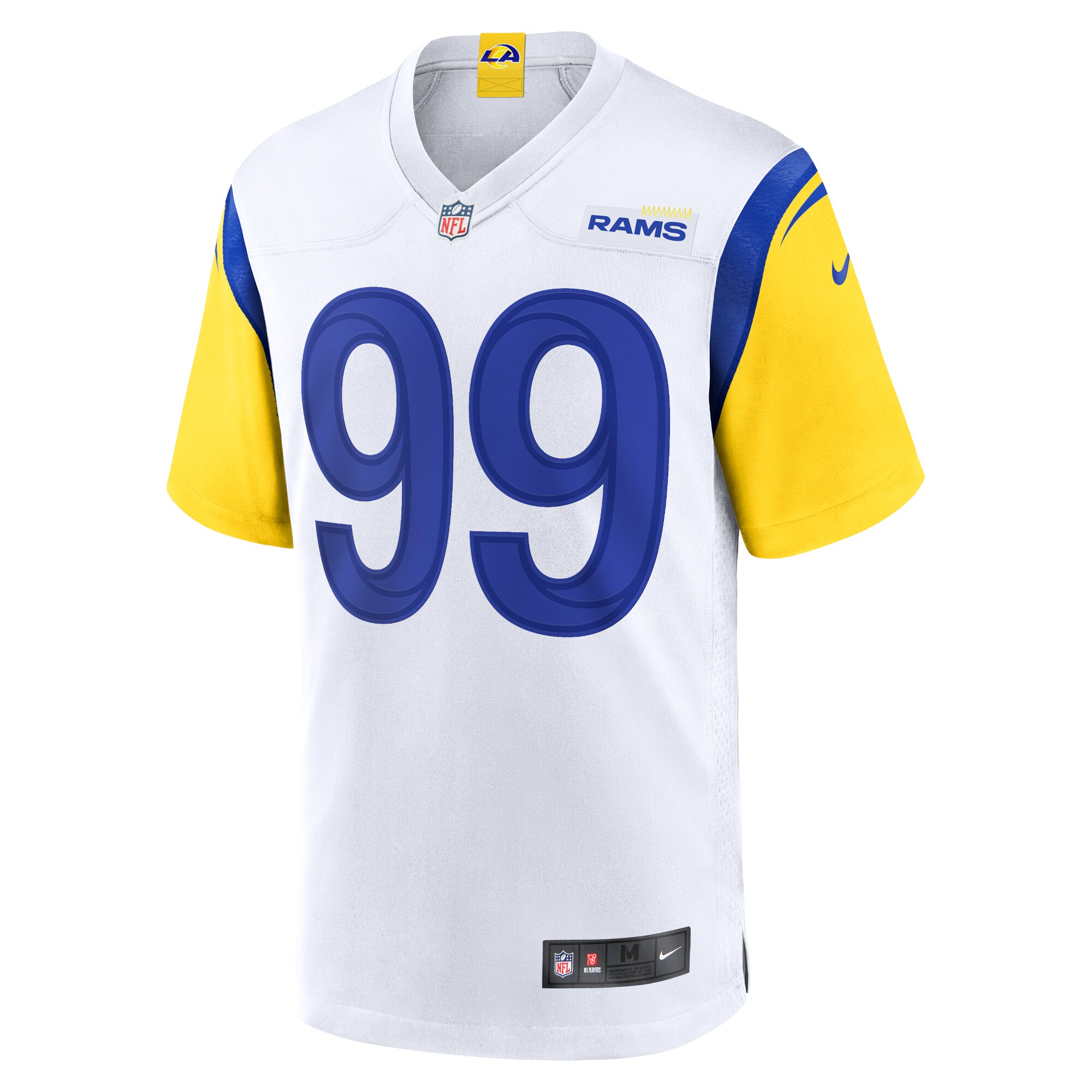 Aaron Donald Los Angeles Rams Nike Alternate Game Jersey – White Clowdercats