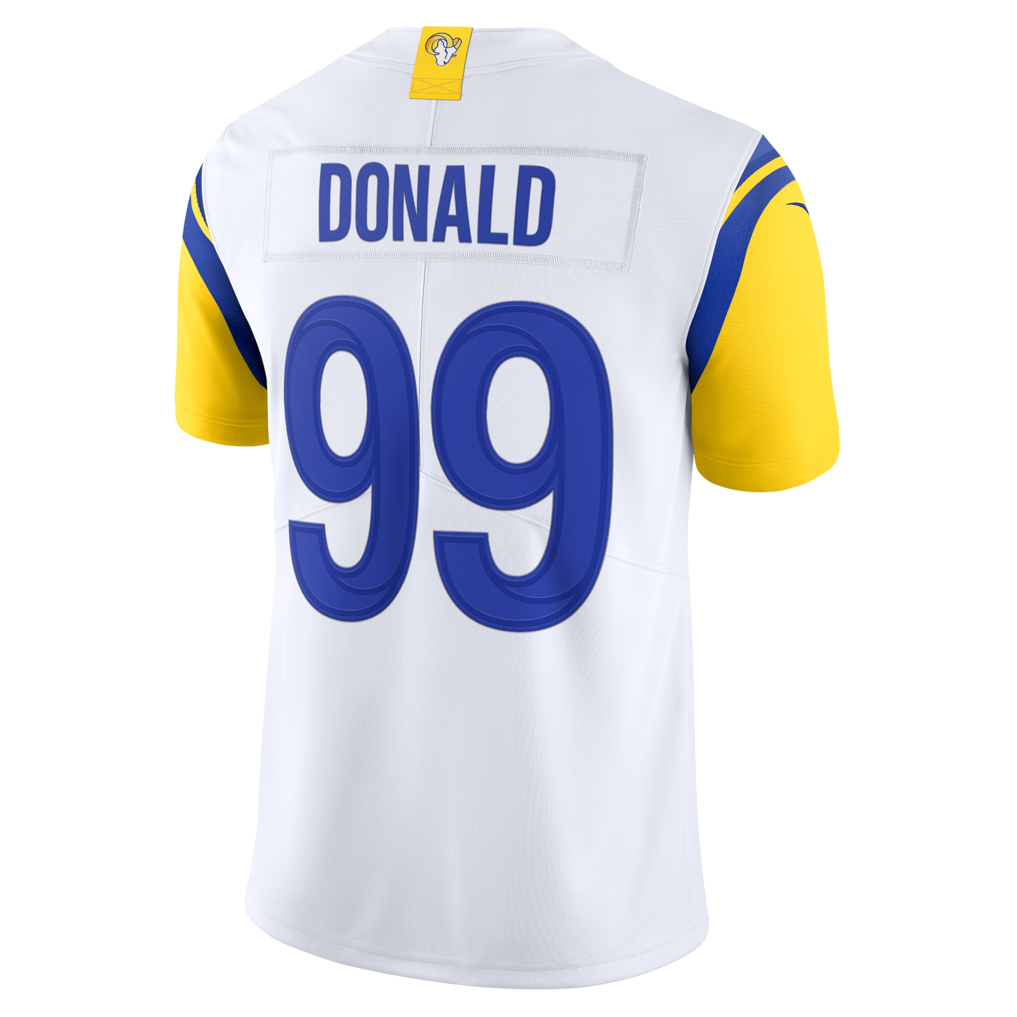 Aaron Donald Los Angeles Rams Nike Alternate Vapor Limited Jersey – White Clowdercats