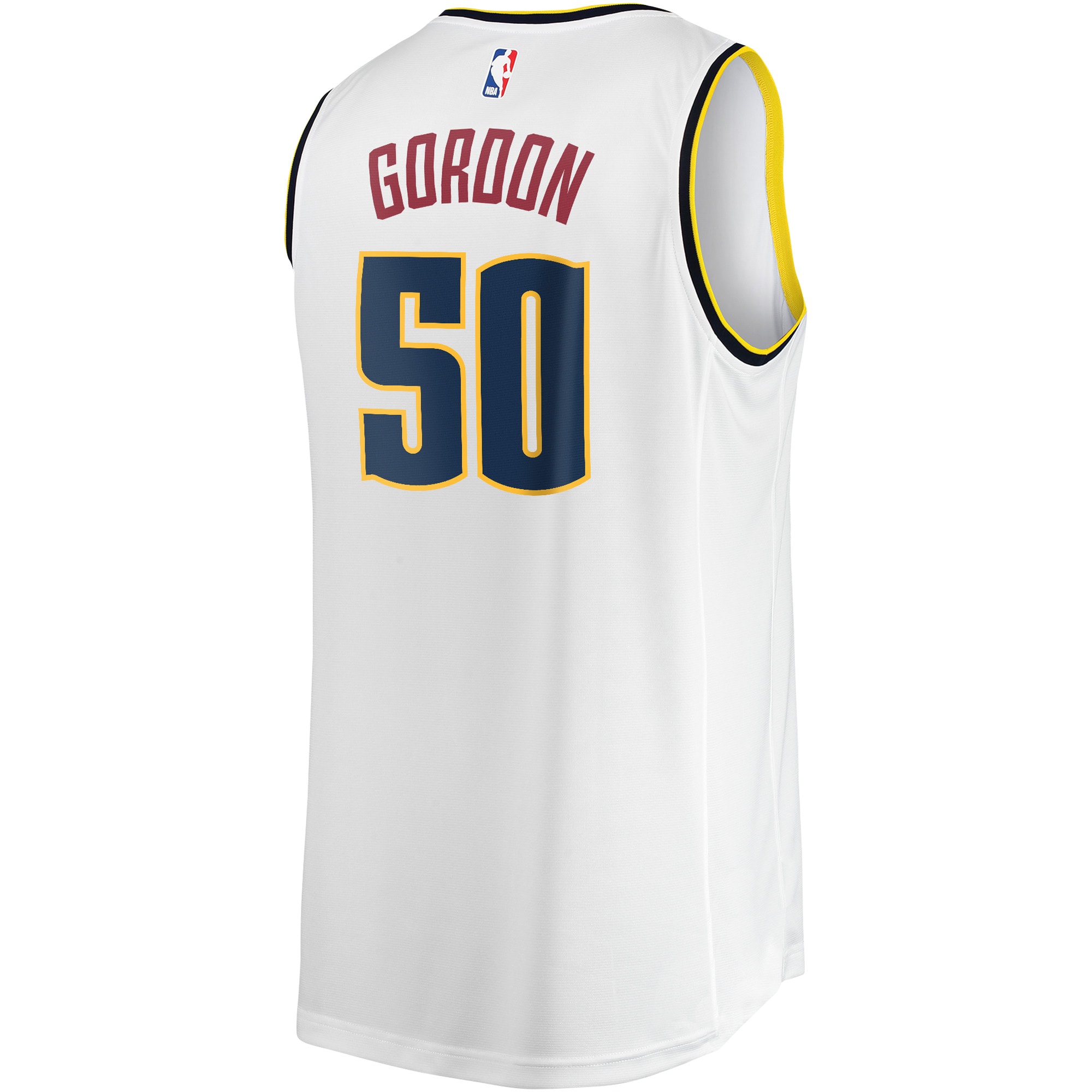 Aaron Gordon Denver Nuggets Fanatics Fast Break Player Jersey – Association Edition – White Clowdercats