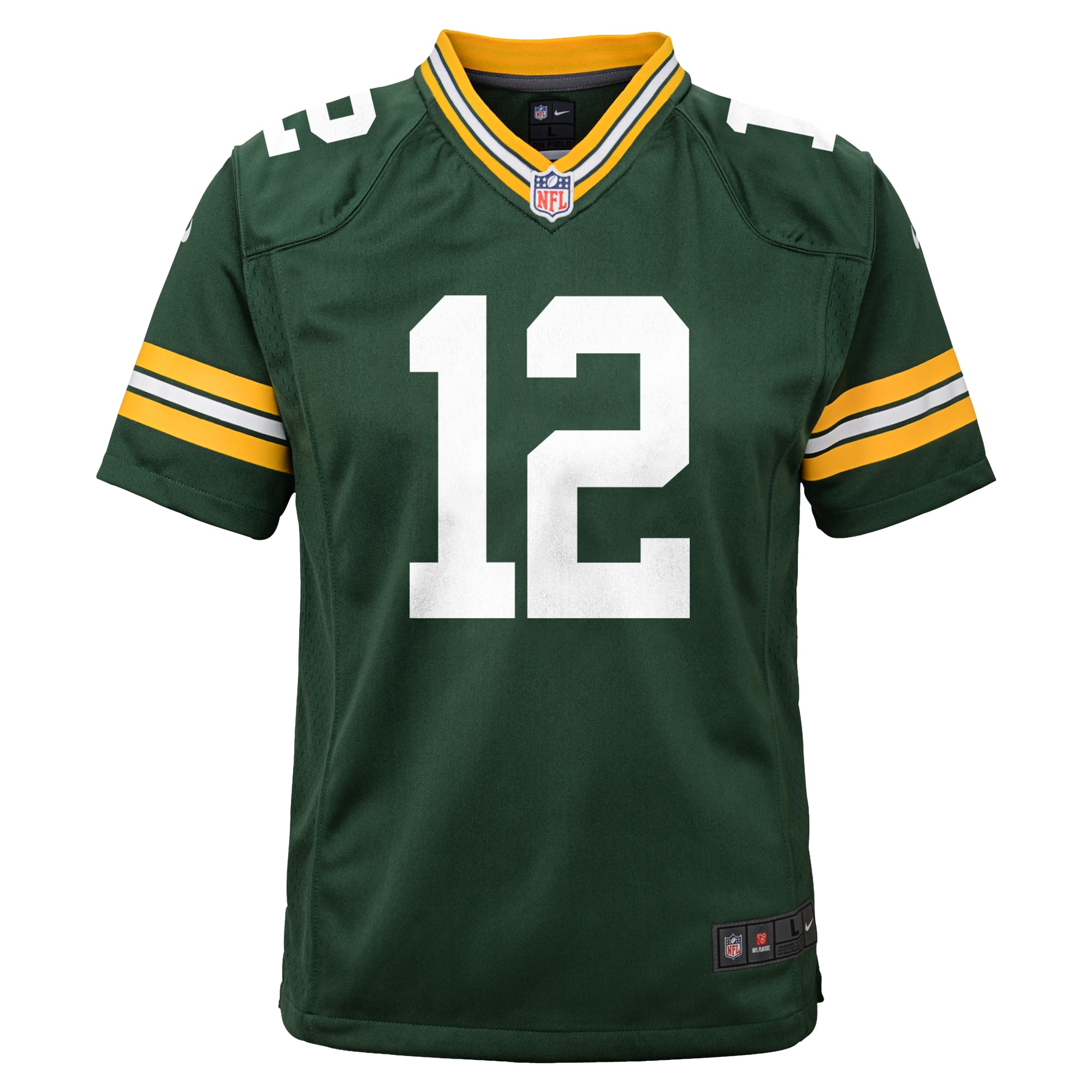 Aaron Rodgers Green Bay Packers Nike Youth Game Jersey – Green Clowdercats