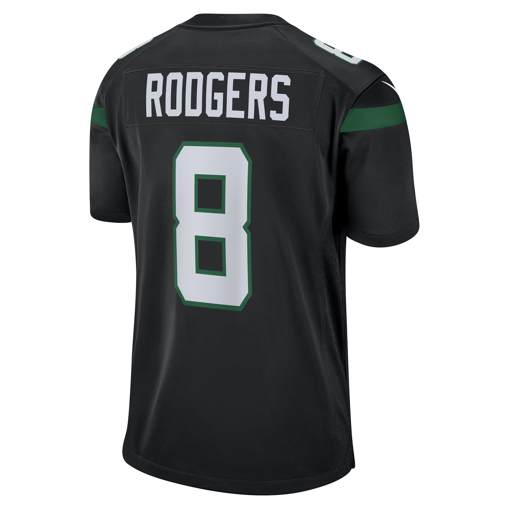 Aaron Rodgers New York Jets Nike Game Jersey – Black Clowdercats