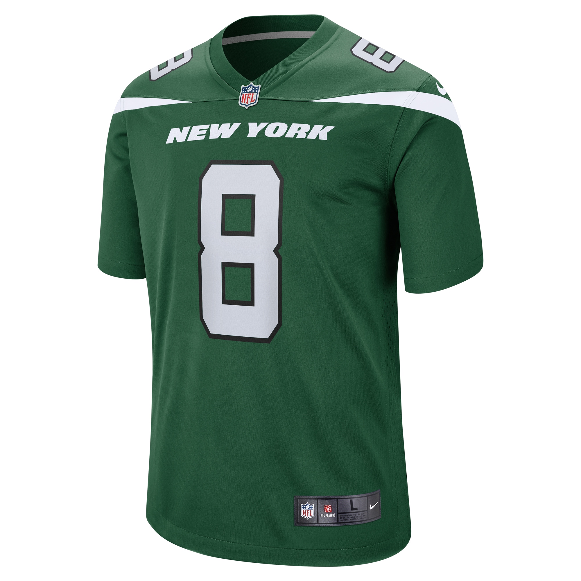 Aaron Rodgers New York Jets Nike Game Jersey – Gotham Green Clowdercats