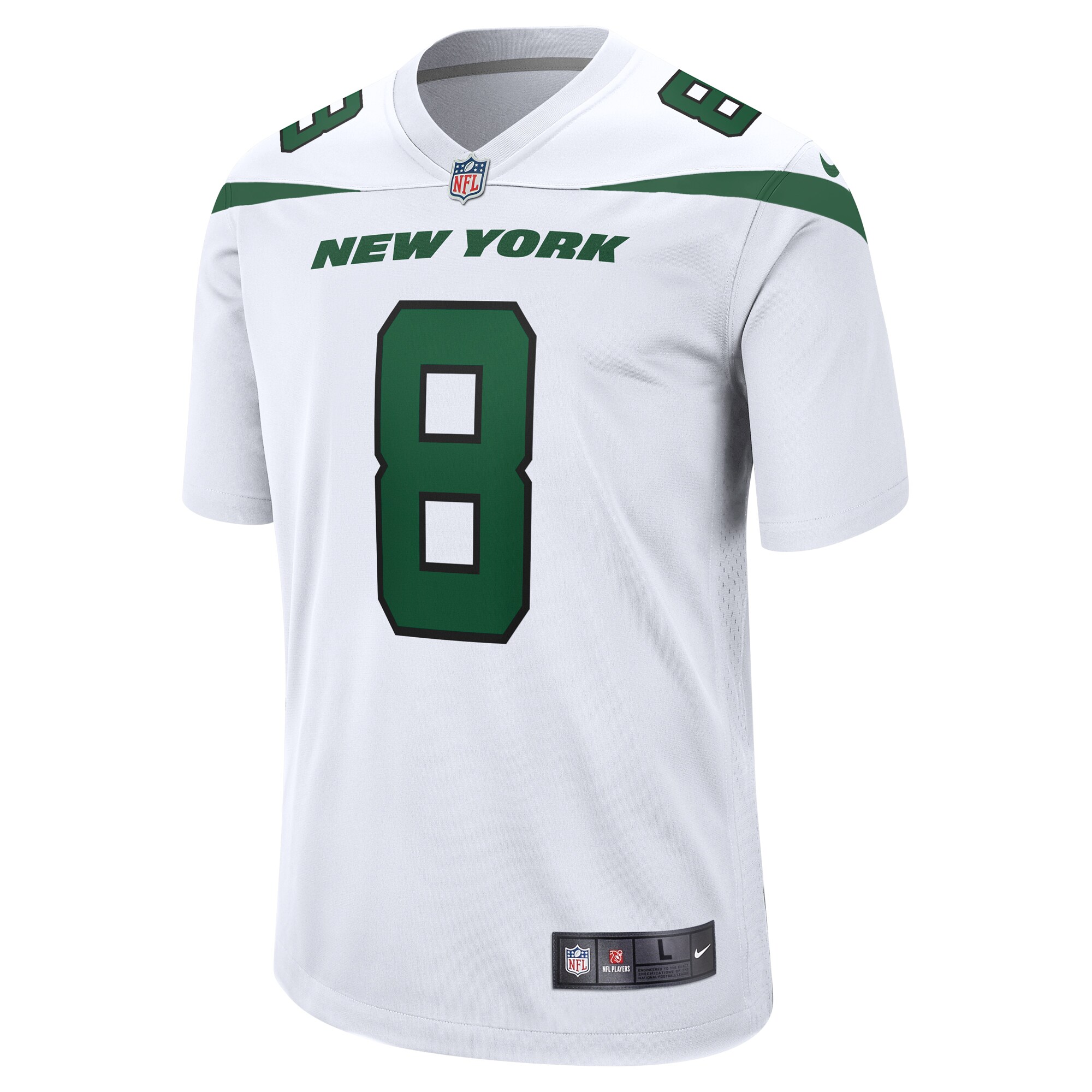 Aaron Rodgers New York Jets Nike Game Jersey – White Clowdercats