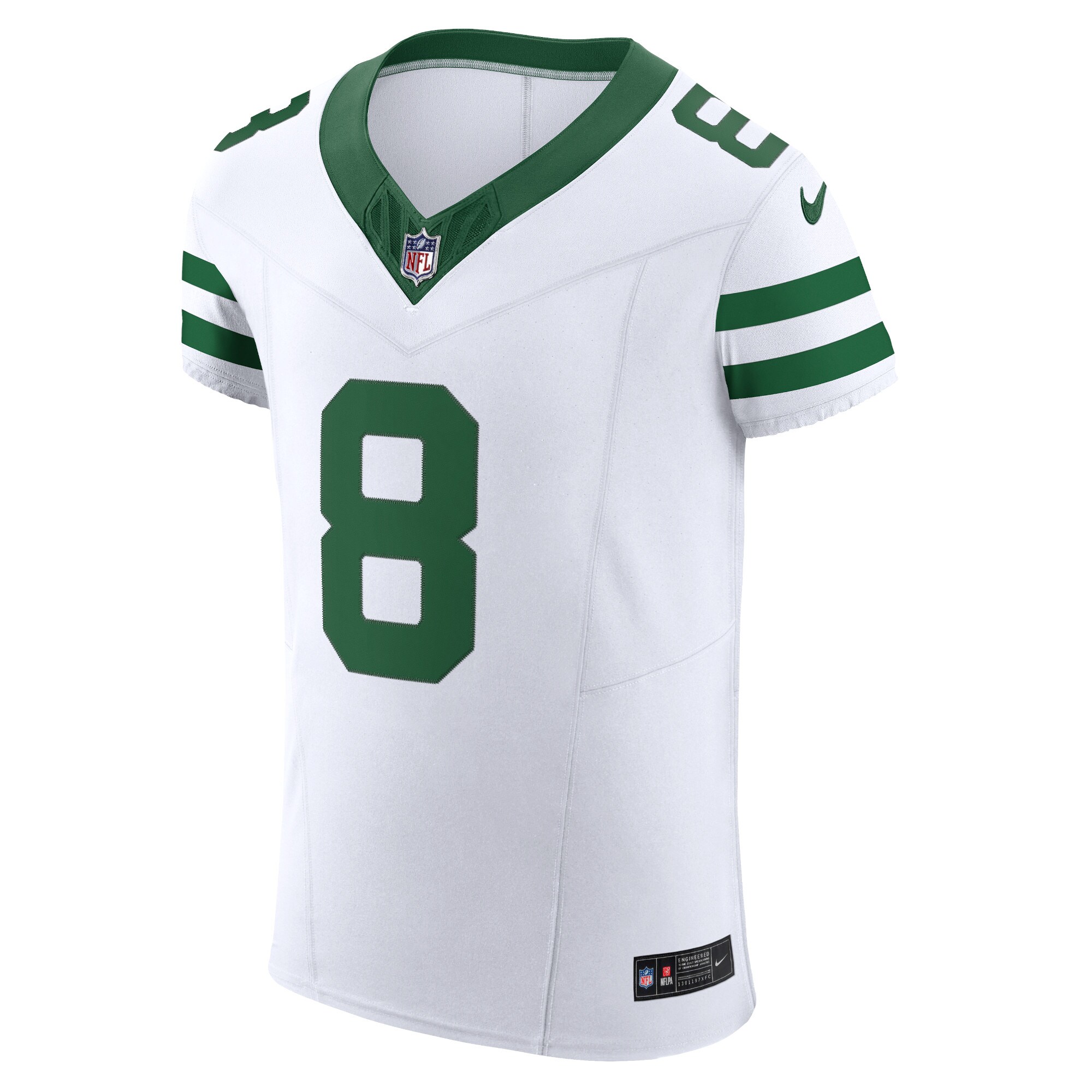 Aaron Rodgers New York Jets Nike Vapor F.U.S.E. Elite Jersey – Legacy White Clowdercats