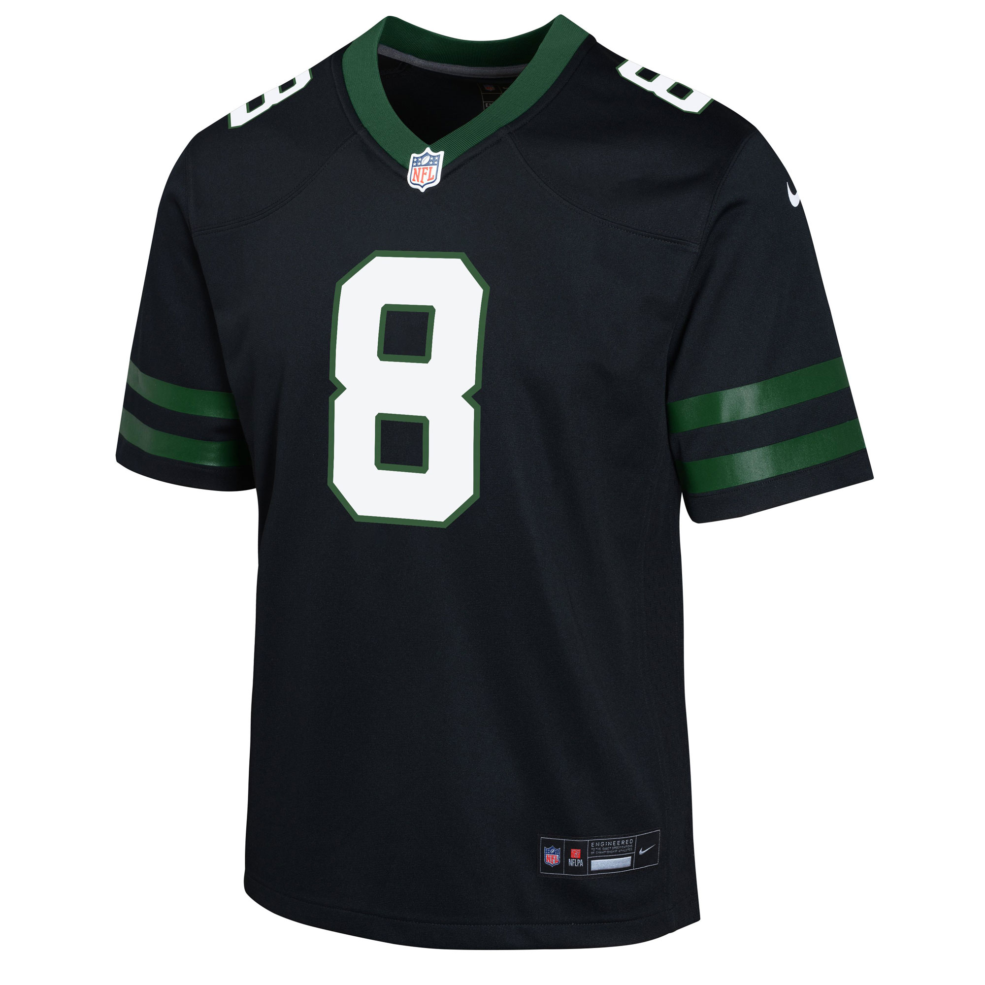 Aaron Rodgers New York Jets Nike Youth Alternate Game Jersey – Legacy Black Clowdercats