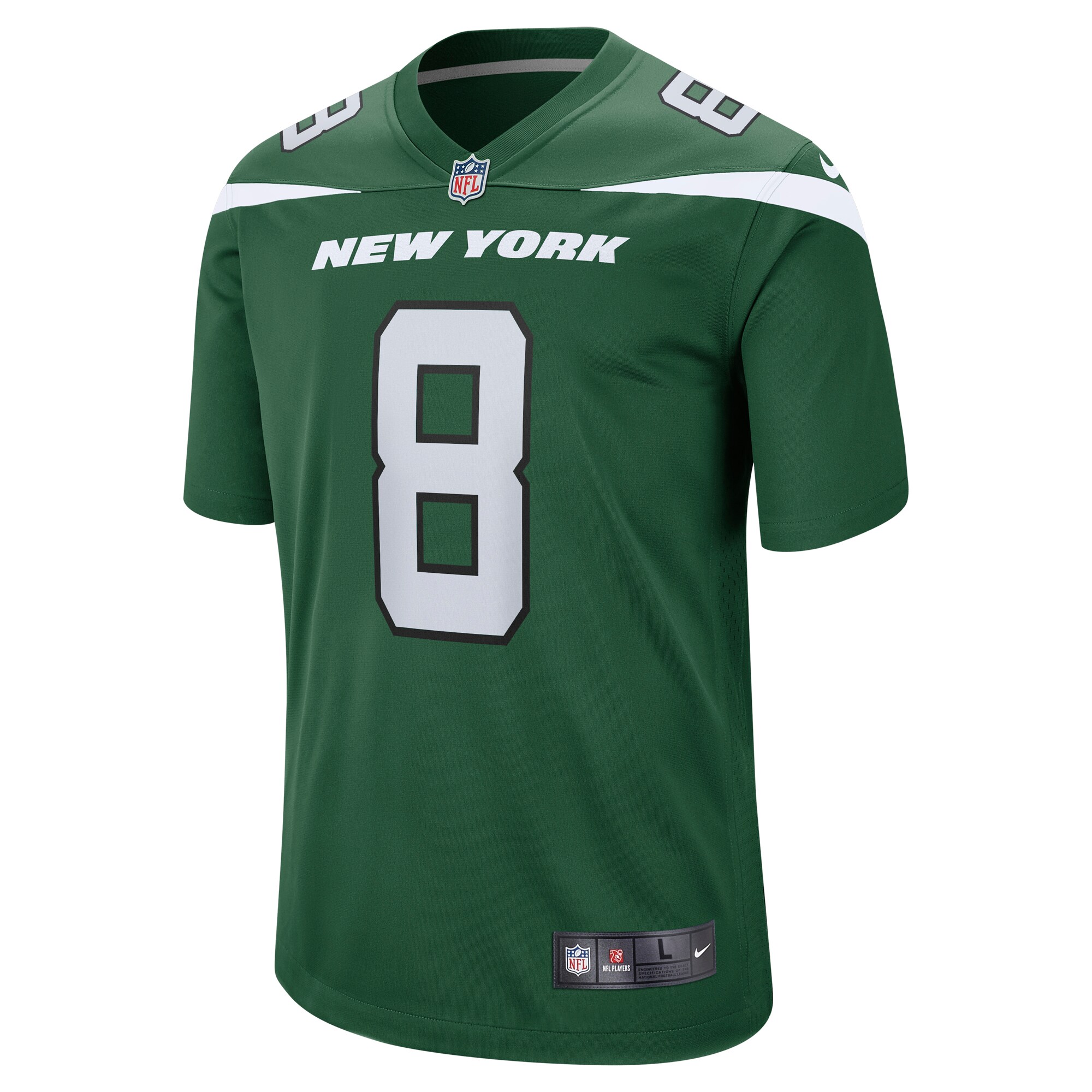 Aaron Rodgers New York Jets Nike Youth Game Jersey – Gotham Green Clowdercats