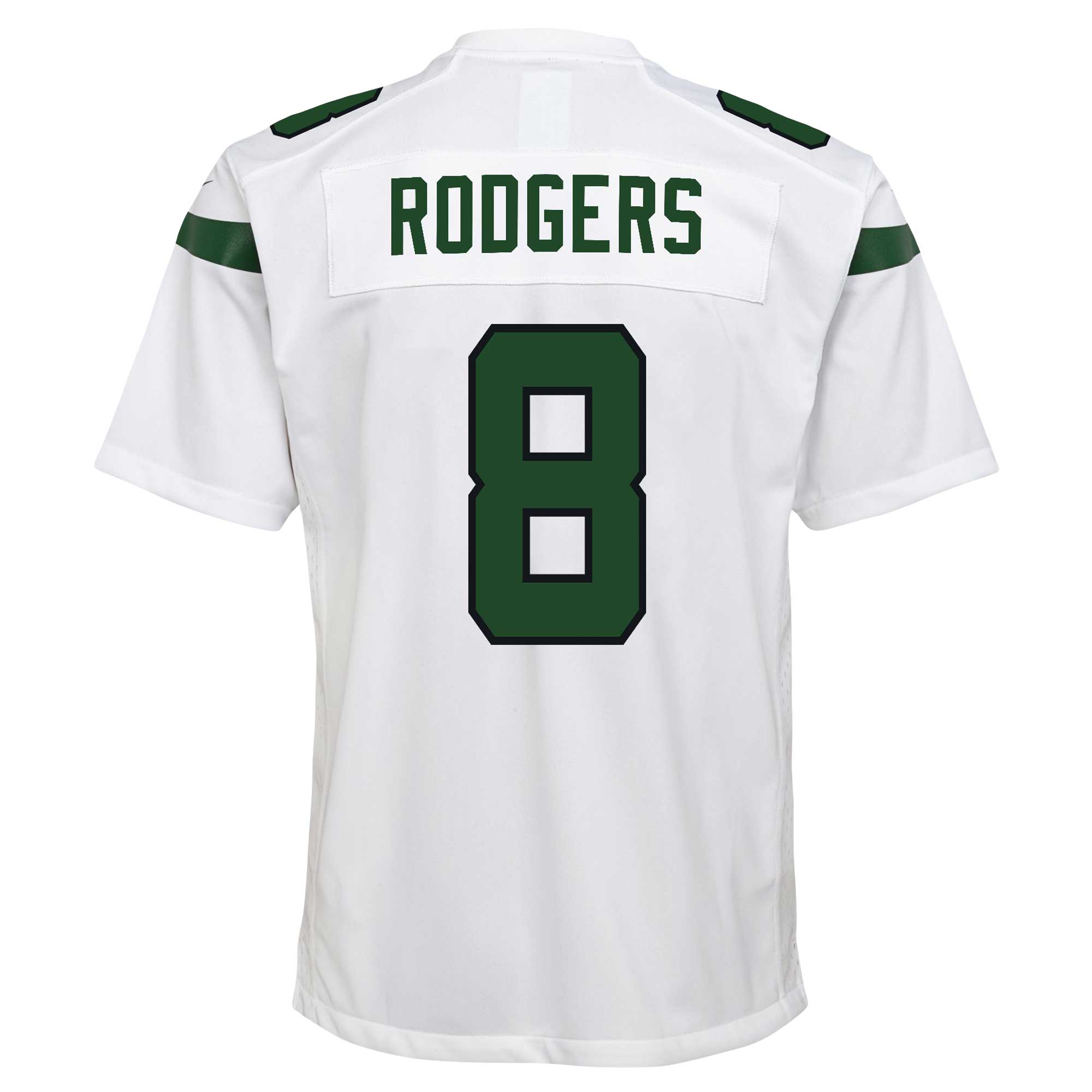 Aaron Rodgers New York Jets Nike Youth Game Jersey – White Clowdercats
