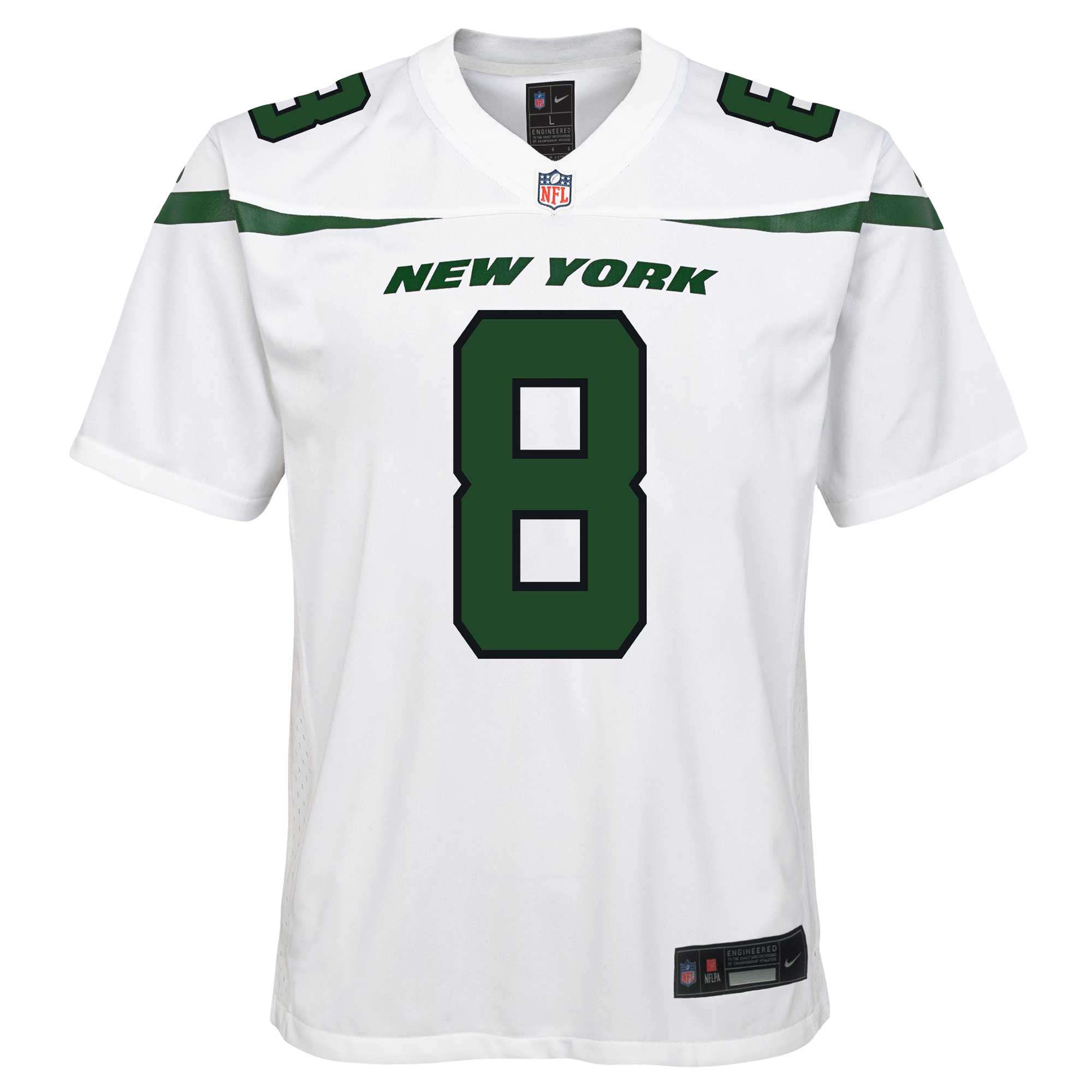 Aaron Rodgers New York Jets Nike Youth Game Jersey – White Clowdercats