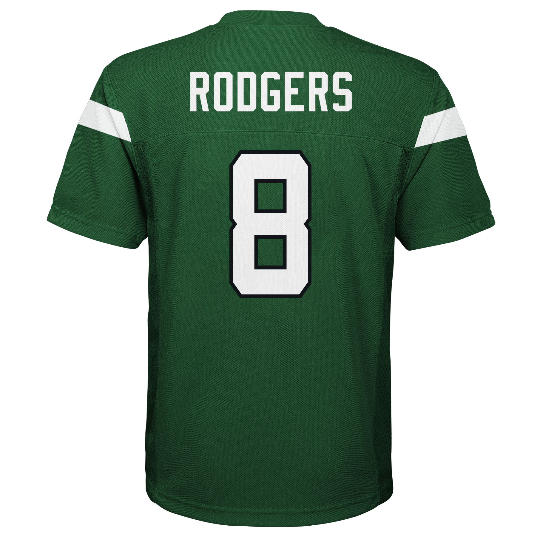 Aaron Rodgers New York Jets Youth Replica Player Jersey – Gotham Green Clowdercats