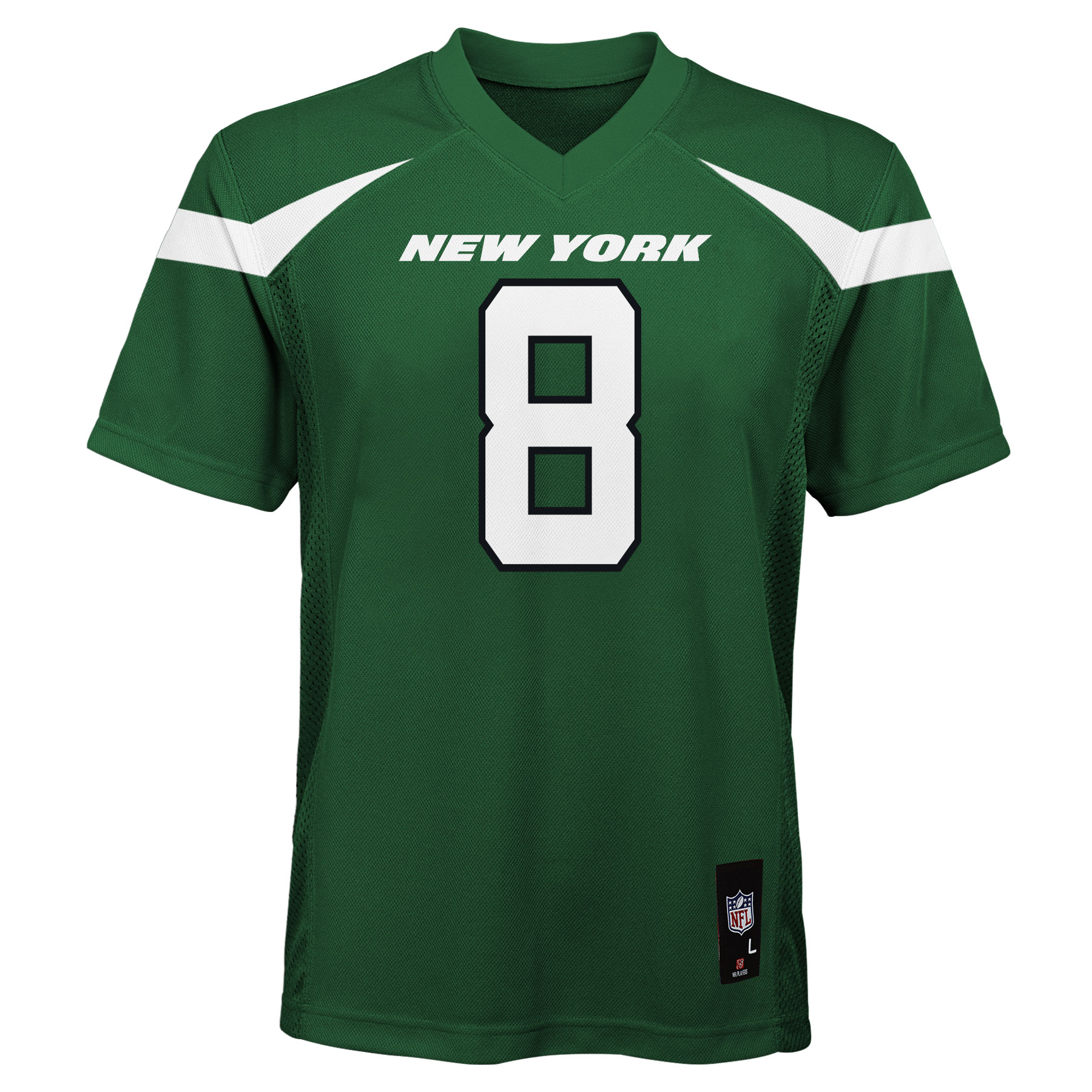 Aaron Rodgers New York Jets Youth Replica Player Jersey – Gotham Green Clowdercats