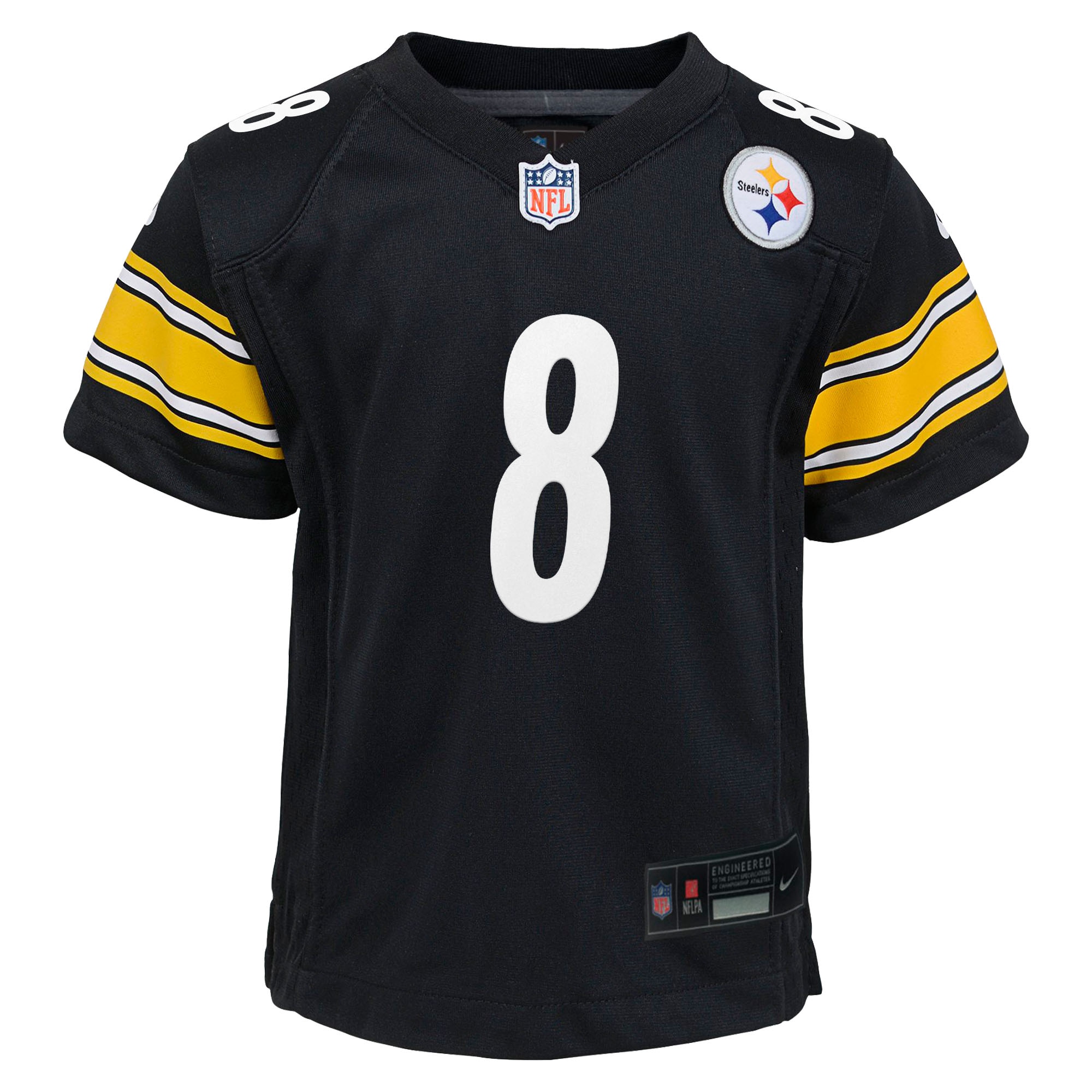 Aaron Rodgers Pittsburgh Steelers Nike Youth Game Jersey – Black Clowdercats