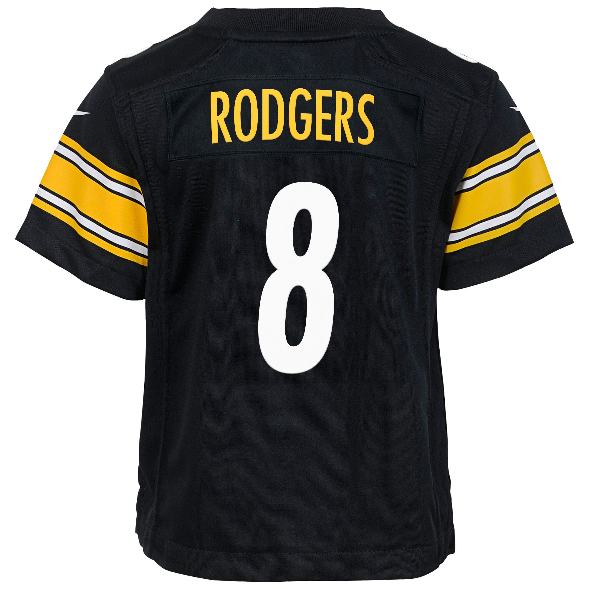 Aaron Rodgers Pittsburgh Steelers Nike Youth Game Jersey – Black Clowdercats