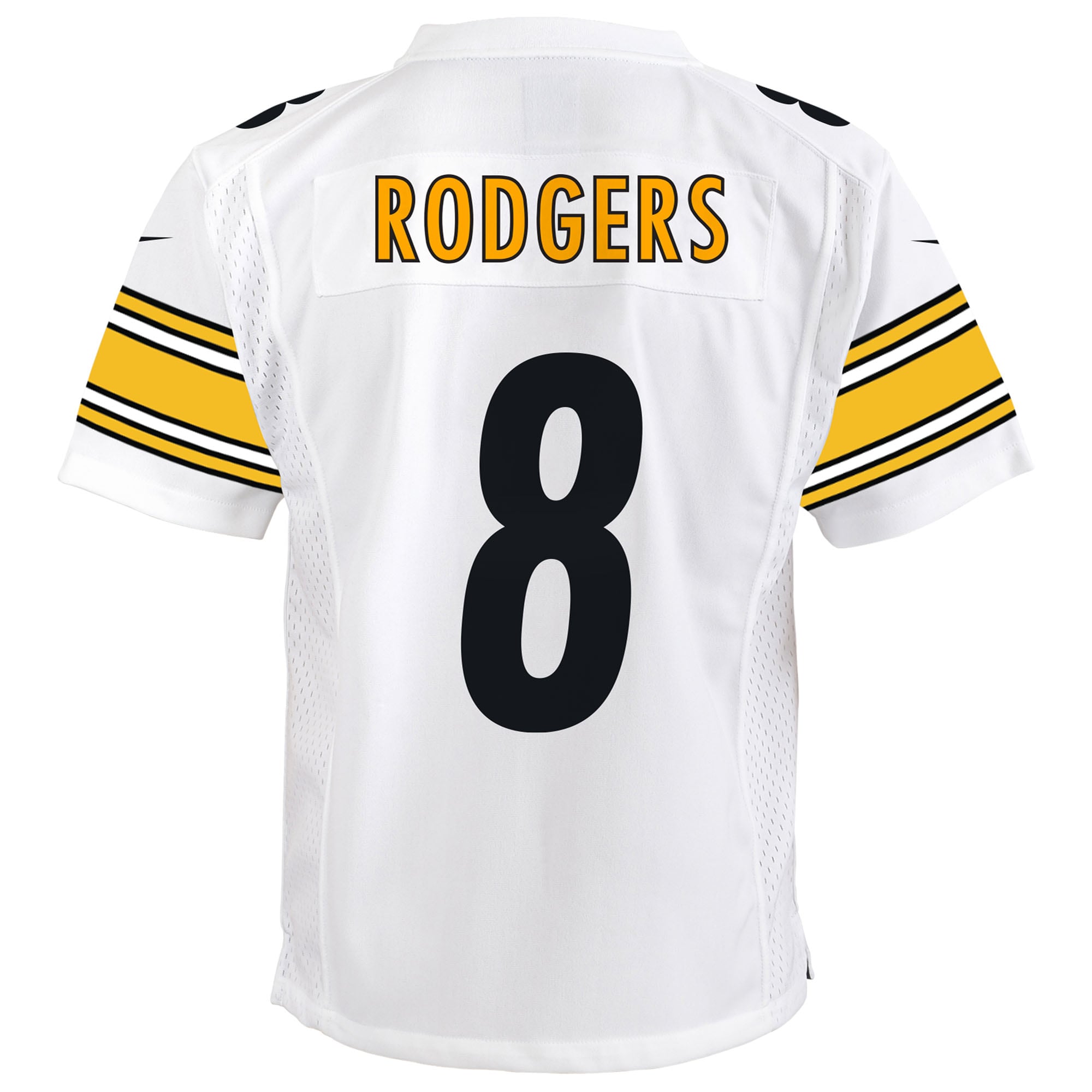 Aaron Rodgers Pittsburgh Steelers Nike Youth Game Jersey – White Clowdercats