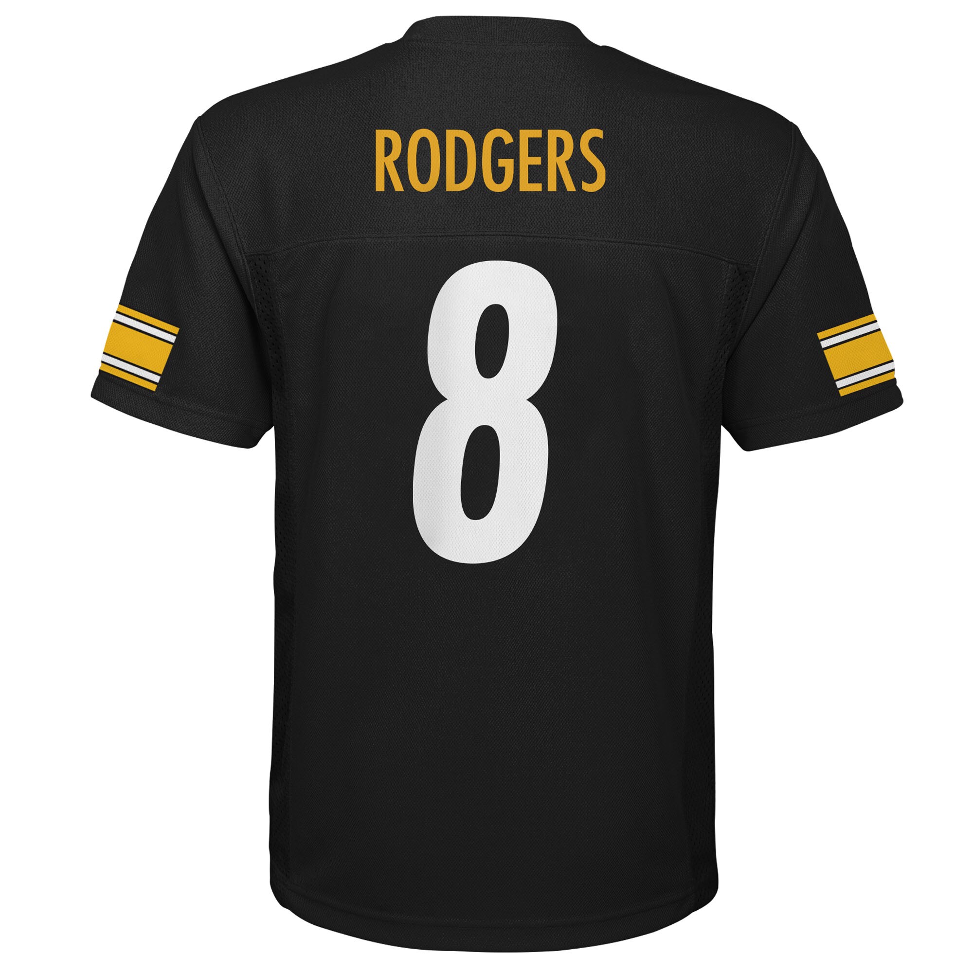 Aaron Rodgers Pittsburgh Steelers Outerstuff Preschool Replica Player Jersey – Black Clowdercats