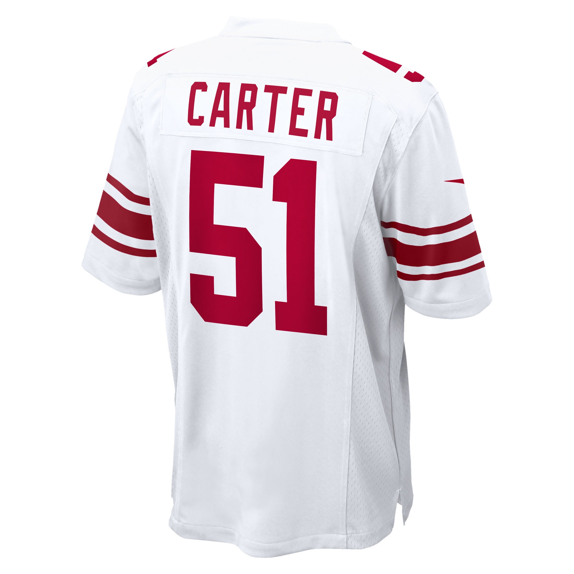 Abdul Carter New York Giants Nike First Round Pick Game Jersey – White Clowdercats
