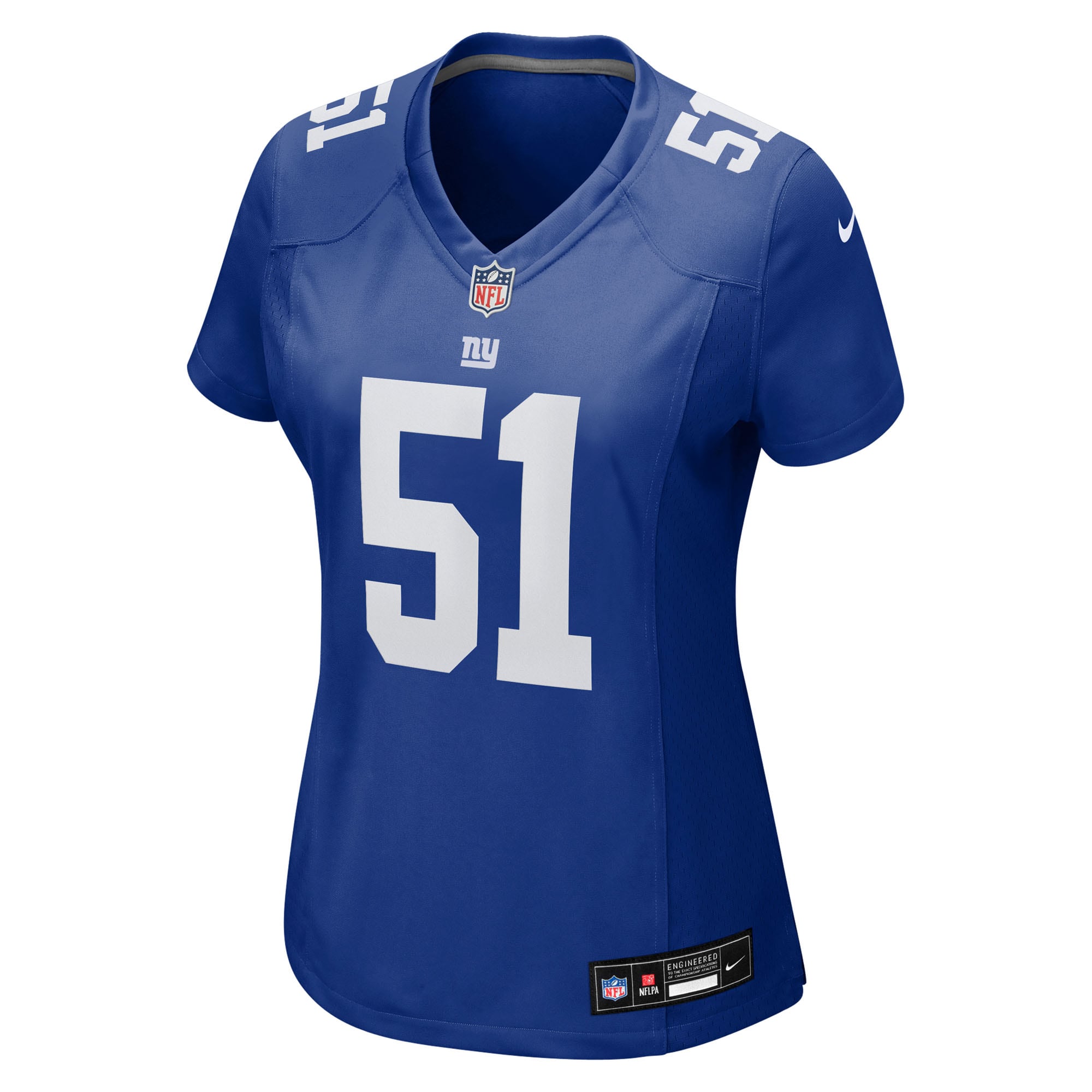 Abdul Carter New York Giants Nike Women’s First Round Pick Game Jersey – Royal Clowdercats