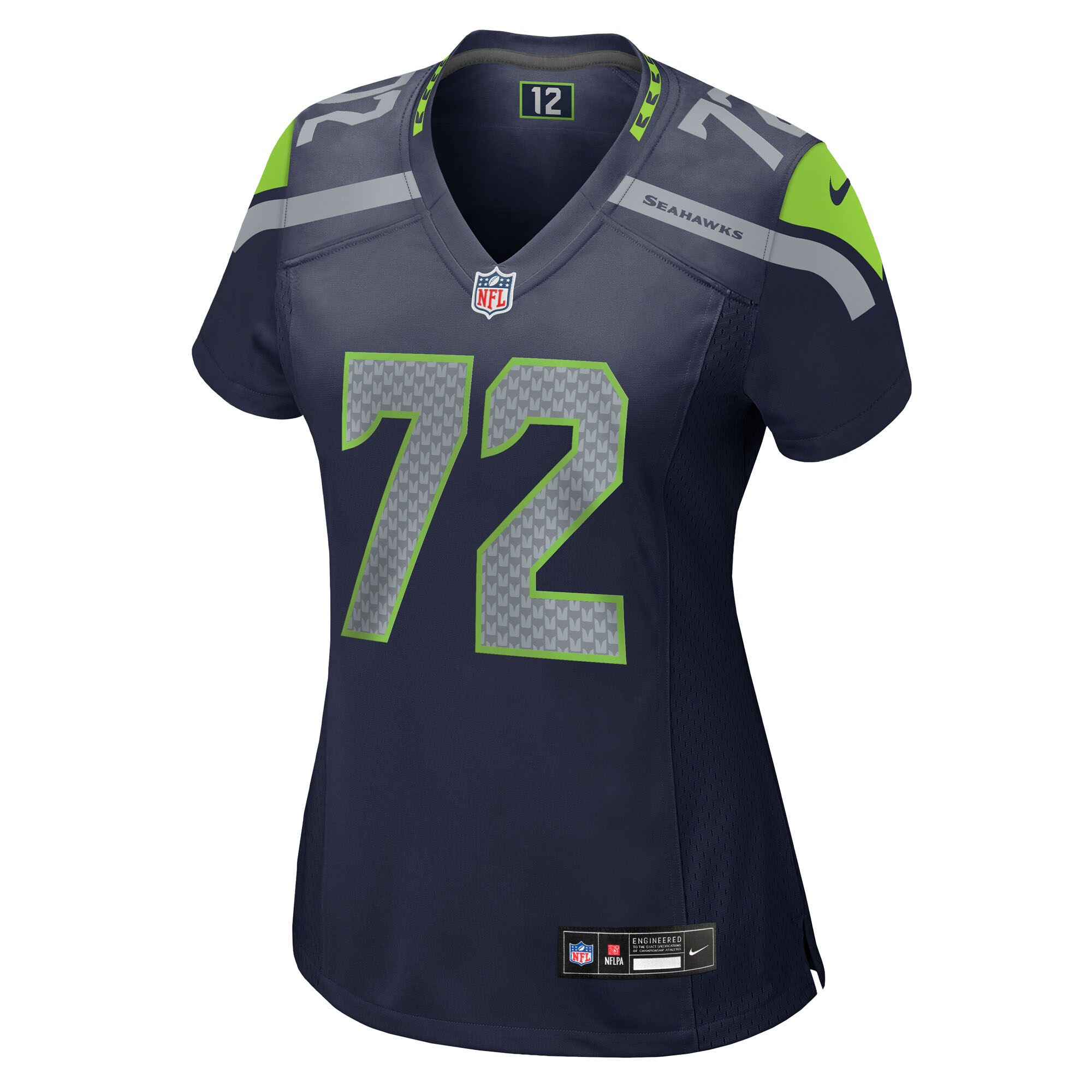 Abraham Lucas Seattle Seahawks Nike Women’s Team Game Jersey – College Navy Clowdercats