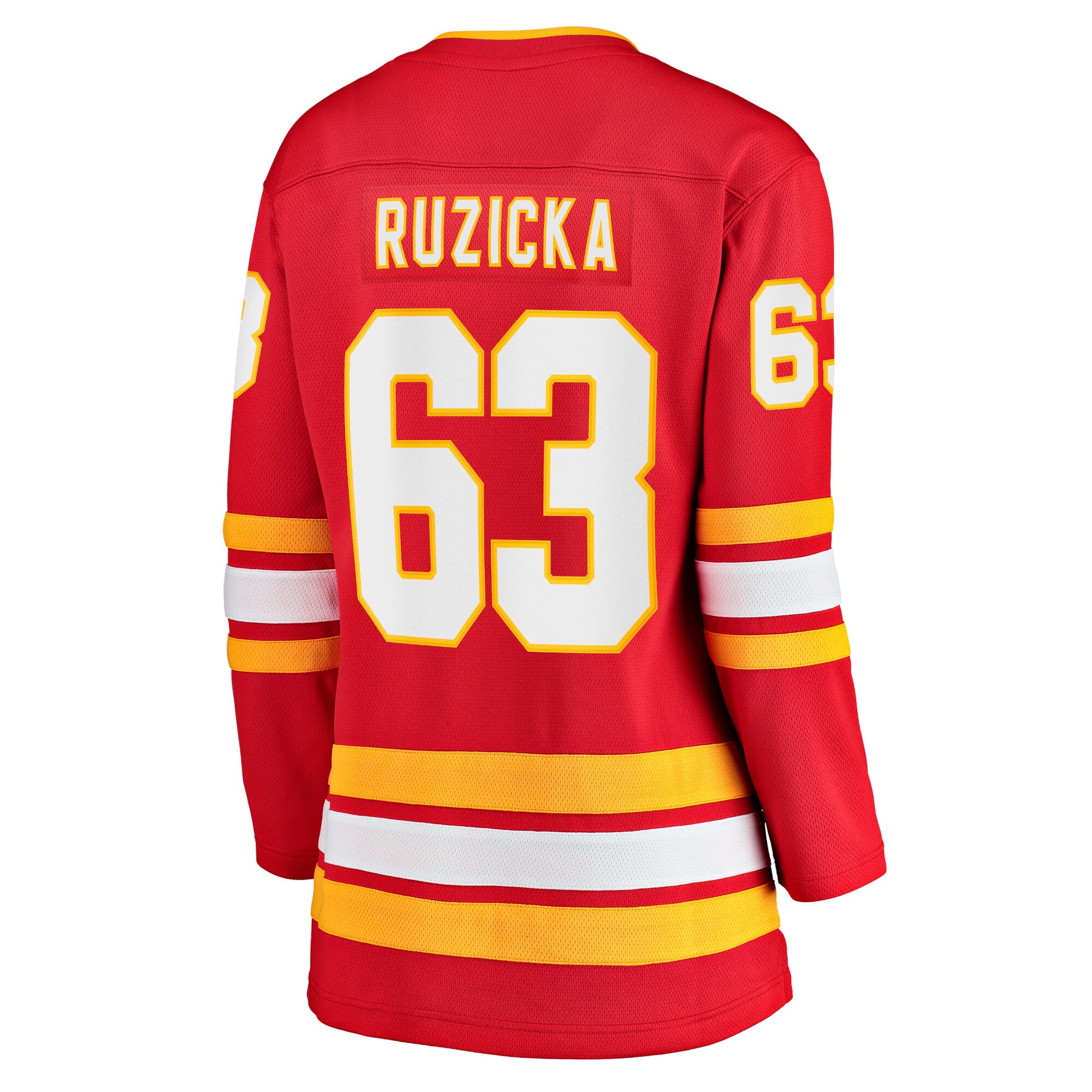 Adam Ruzicka Calgary Flames Fanatics Women’s Home Breakaway Player Jersey – Red Clowdercats