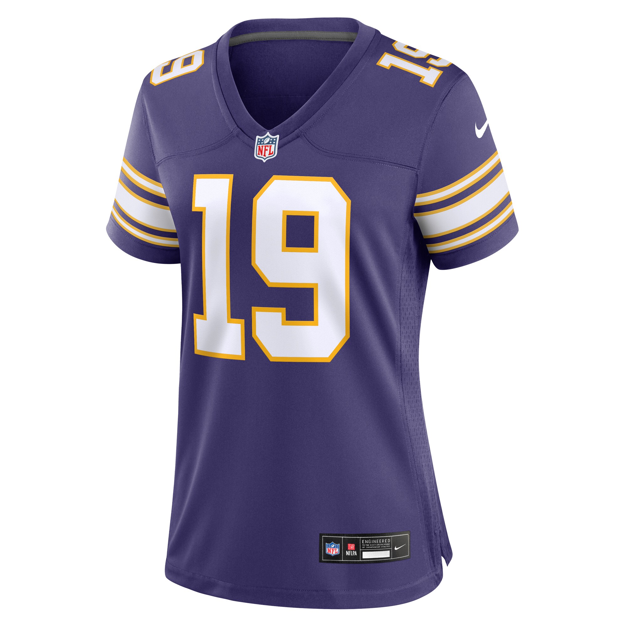 Adam Thielen Minnesota Vikings Nike Women’s Alternate Player Jersey – Purple Clowdercats
