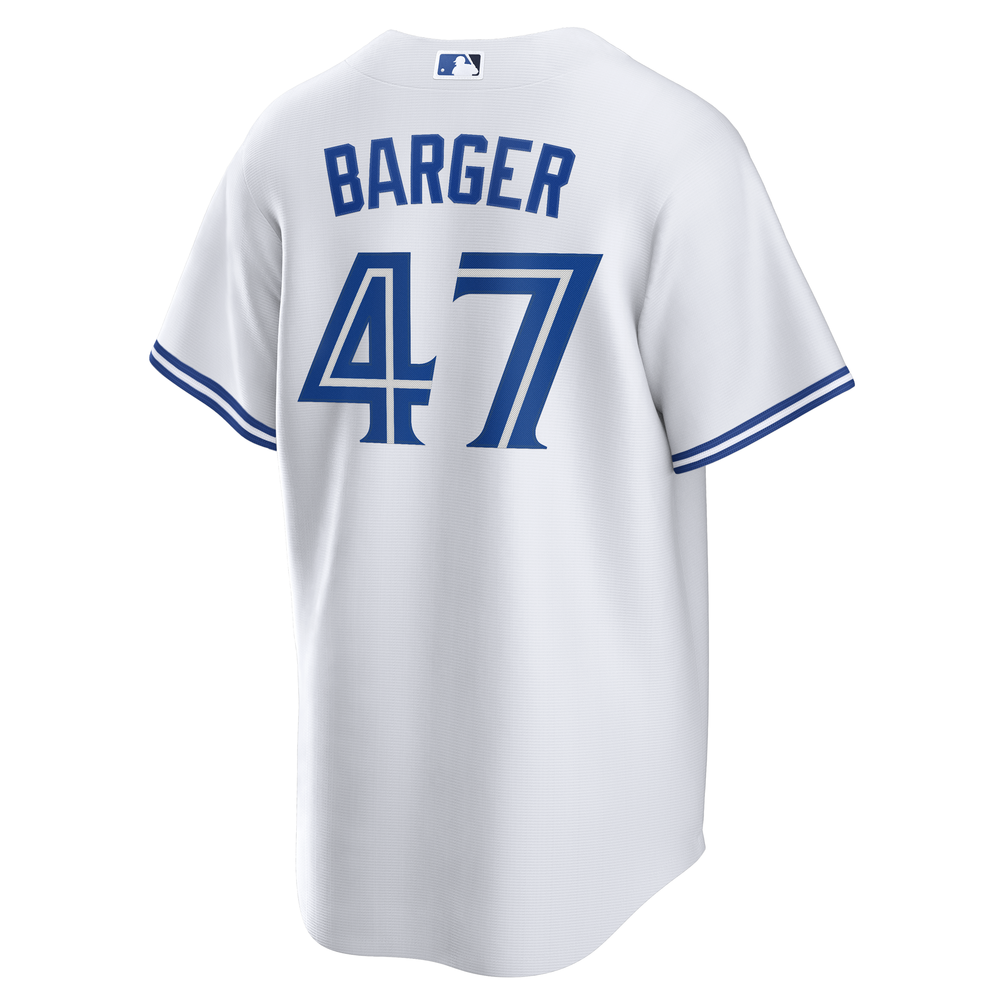 Addison Barger Toronto Blue Jays Nike 2025 World Series Home Replica Player Jersey – White