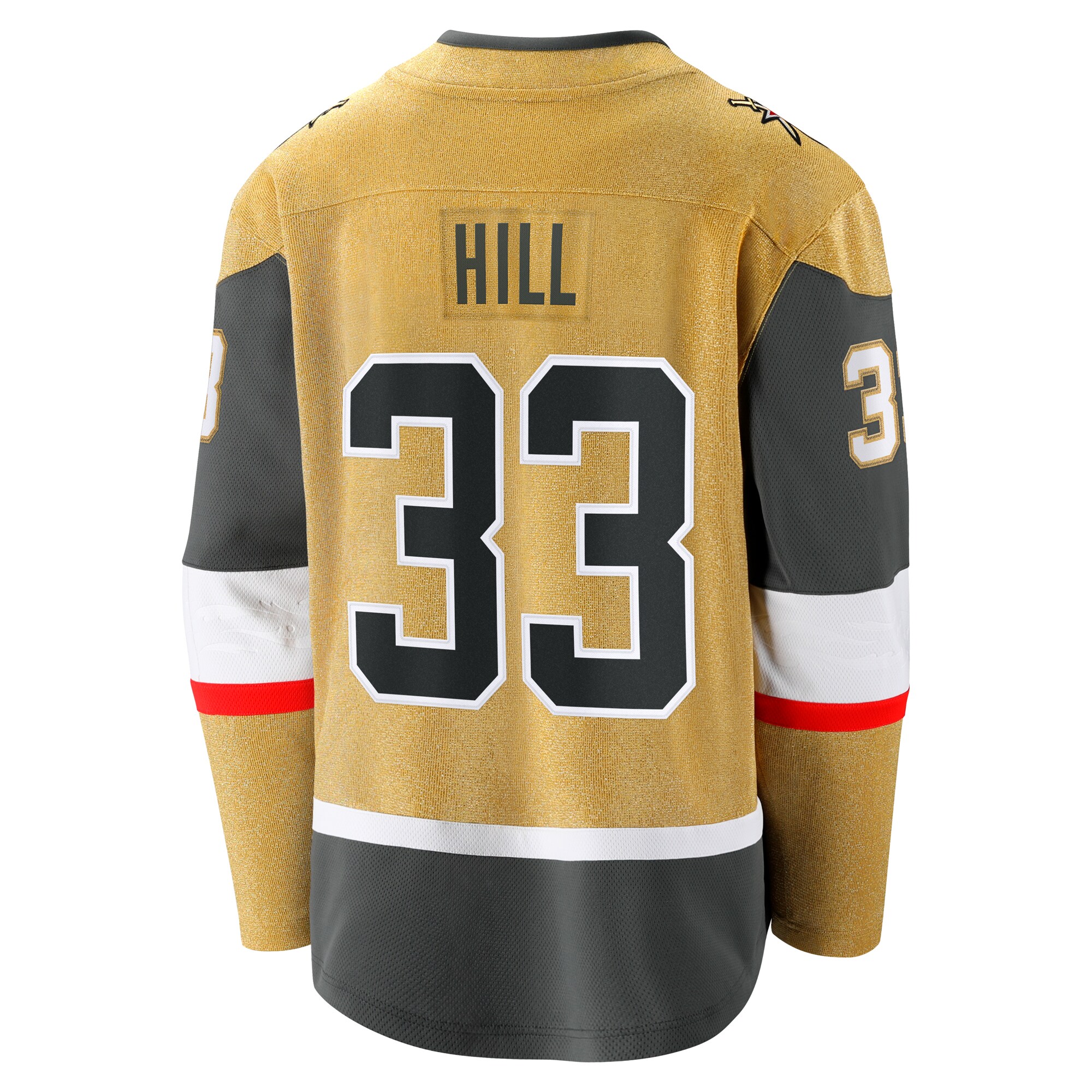 Adin Hill Vegas Golden Knights Fanatics Home Breakaway Jersey – Gold Clowdercats