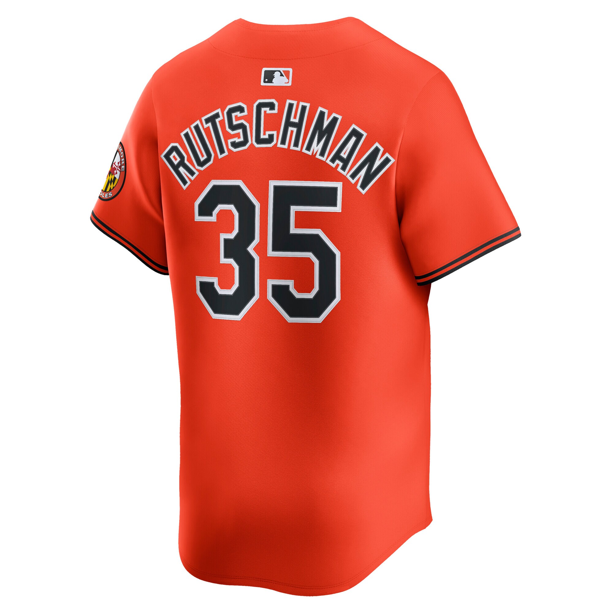 Adley Rutschman Baltimore Orioles Nike 2nd Alternate Limited Player Jersey – Orange