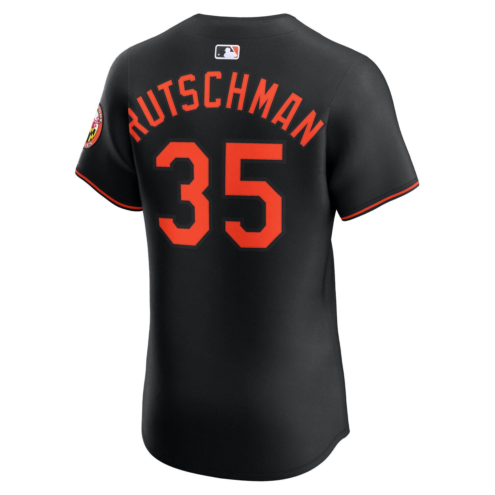 Adley Rutschman Baltimore Orioles Nike Alternate Elite Jersey – Black
