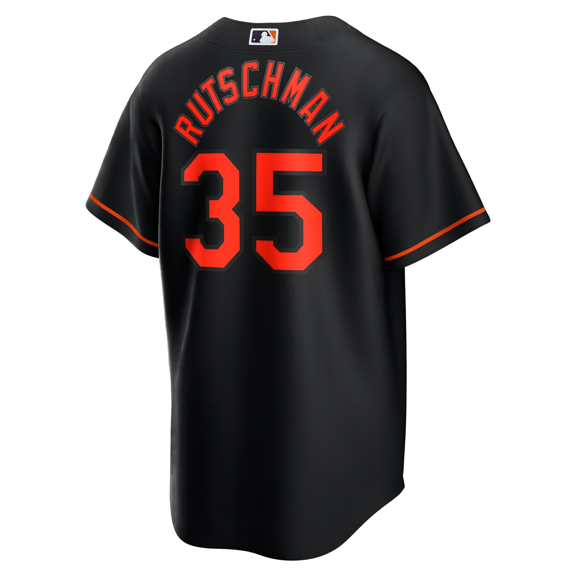 Adley Rutschman Baltimore Orioles Nike Alternate Replica Player Jersey – Black