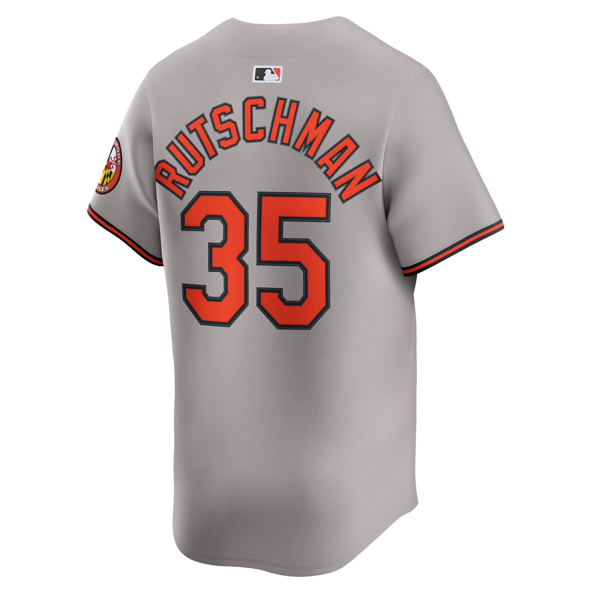 Adley Rutschman Baltimore Orioles Nike Road Limited Player Jersey – Gray