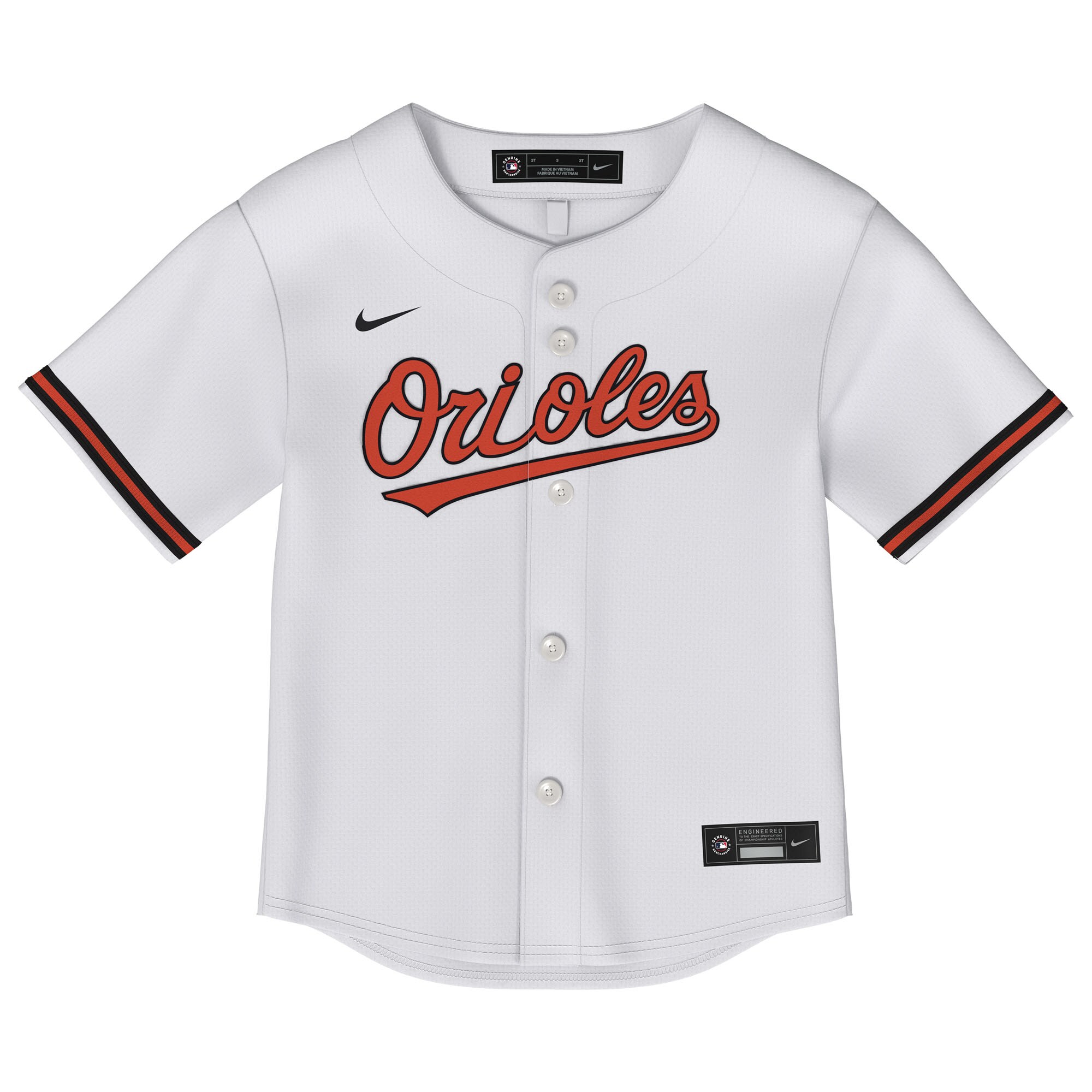 Adley Rutschman Baltimore Orioles Nike Toddler Home Replica Jersey – White