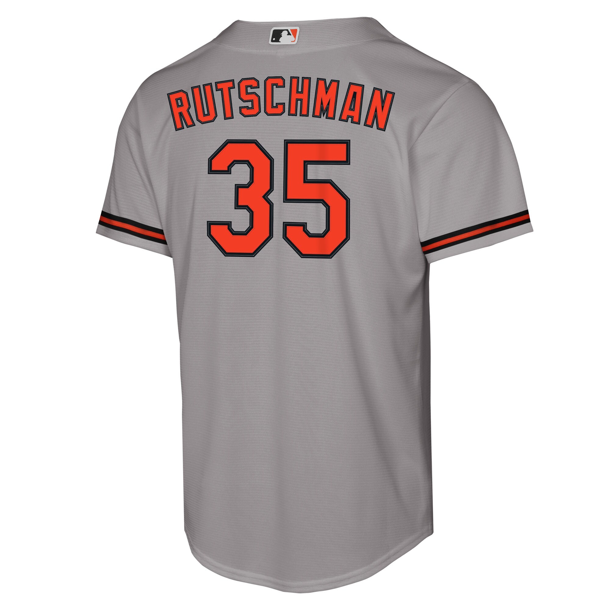 Adley Rutschman Baltimore Orioles Nike Youth Road Replica Jersey – Gray