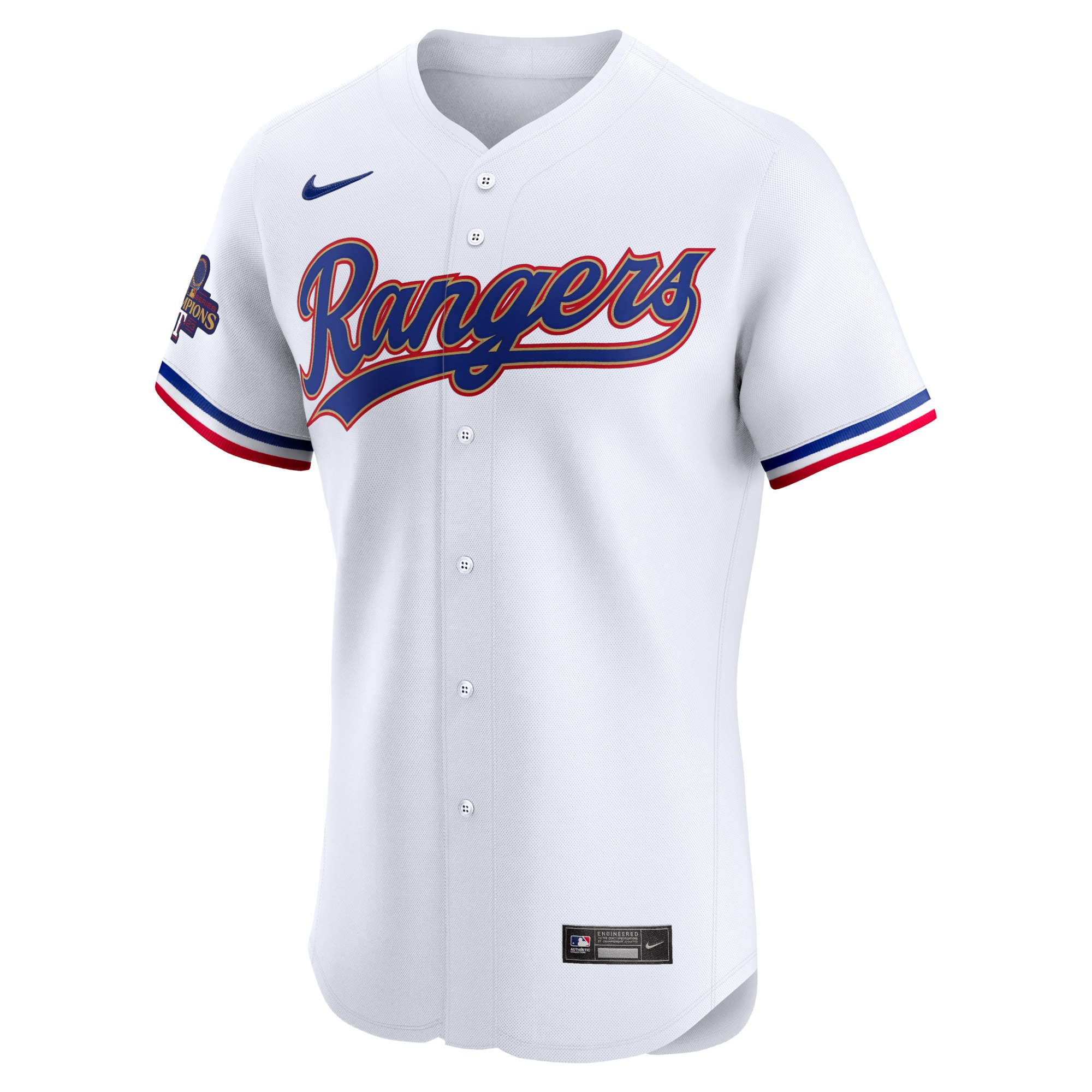 Adolis Garcia Texas Rangers Nike 2024 Gold Collection Elite Player Jersey – White